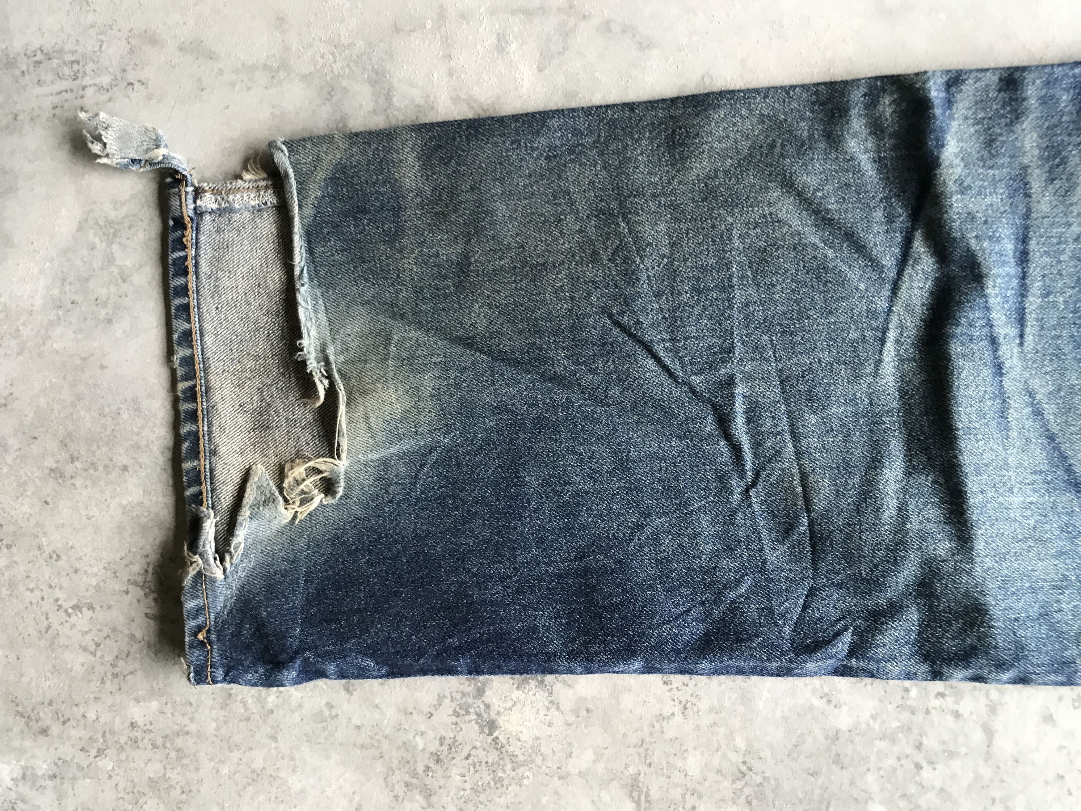 Japanese Brand D56 UCW Japan Kurt Cobain Distressed Nirvana Style Jeans Size US 32 / EU 48 - 13 Thumbnail