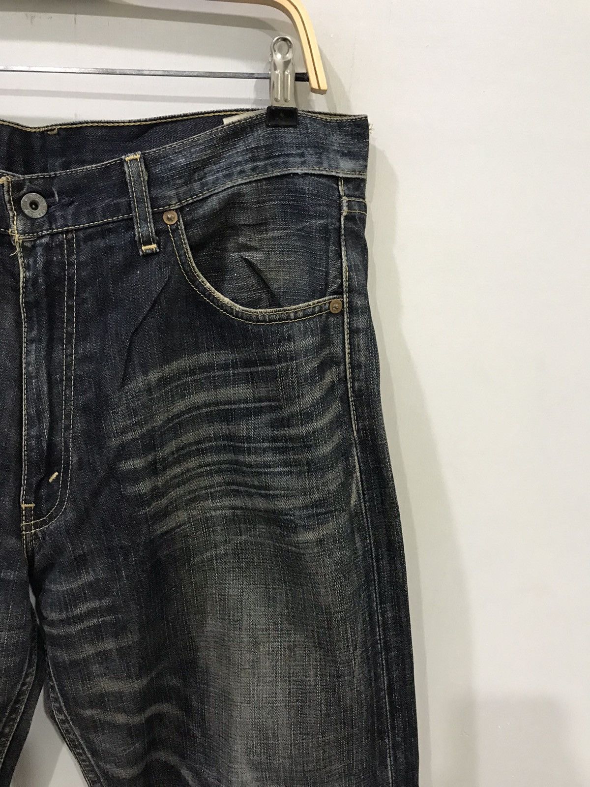 Levi's Levis 502 Stunning Faded Denim Size US 35 - 4 Thumbnail