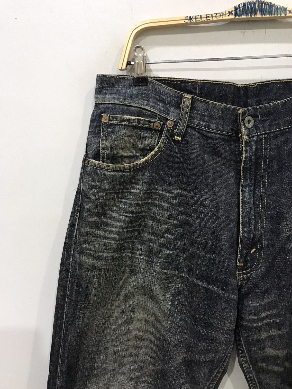 Levi's Levis 502 Stunning Faded Denim Size US 35 - 5 Thumbnail