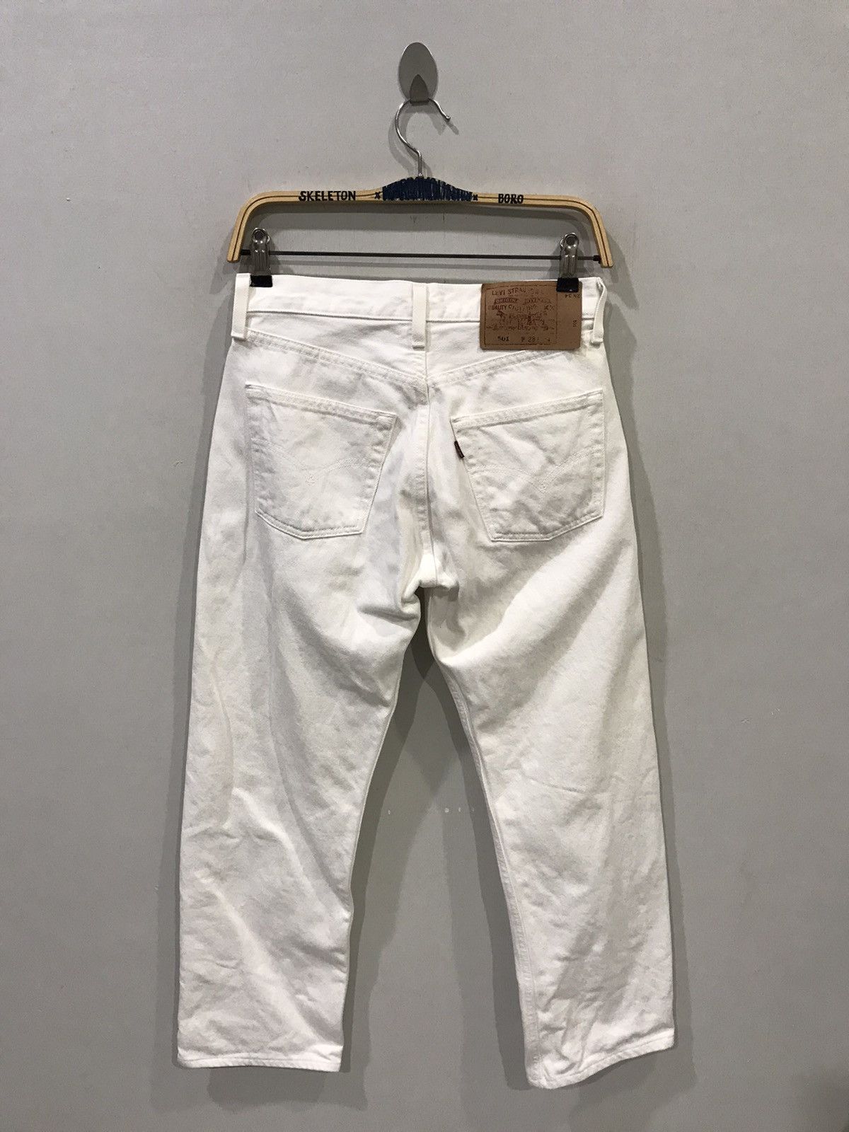 Levi's × Vintage Vintage 90s Levis Lot 501 , 553 Button Denim Size US 27 - 5 Thumbnail