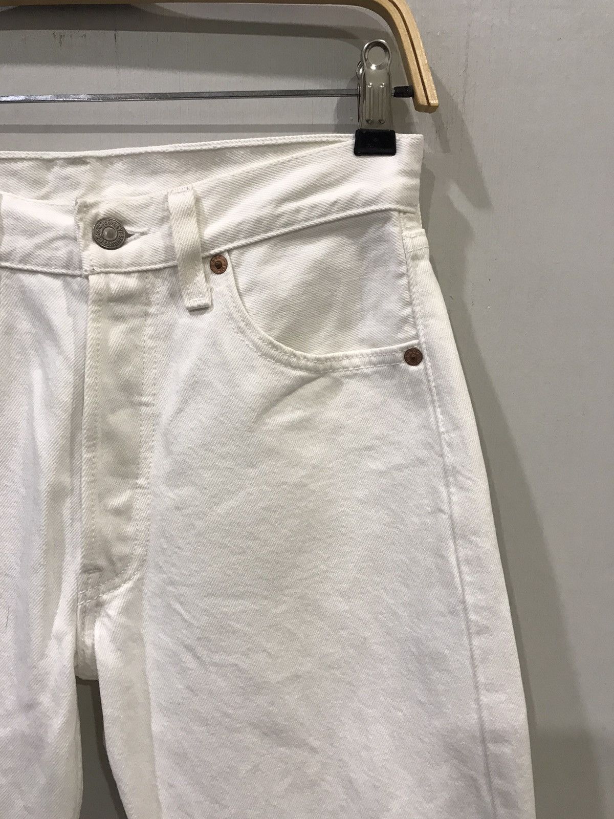 Levi's × Vintage Vintage 90s Levis Lot 501 , 553 Button Denim Size US 27 - 2 Thumbnail