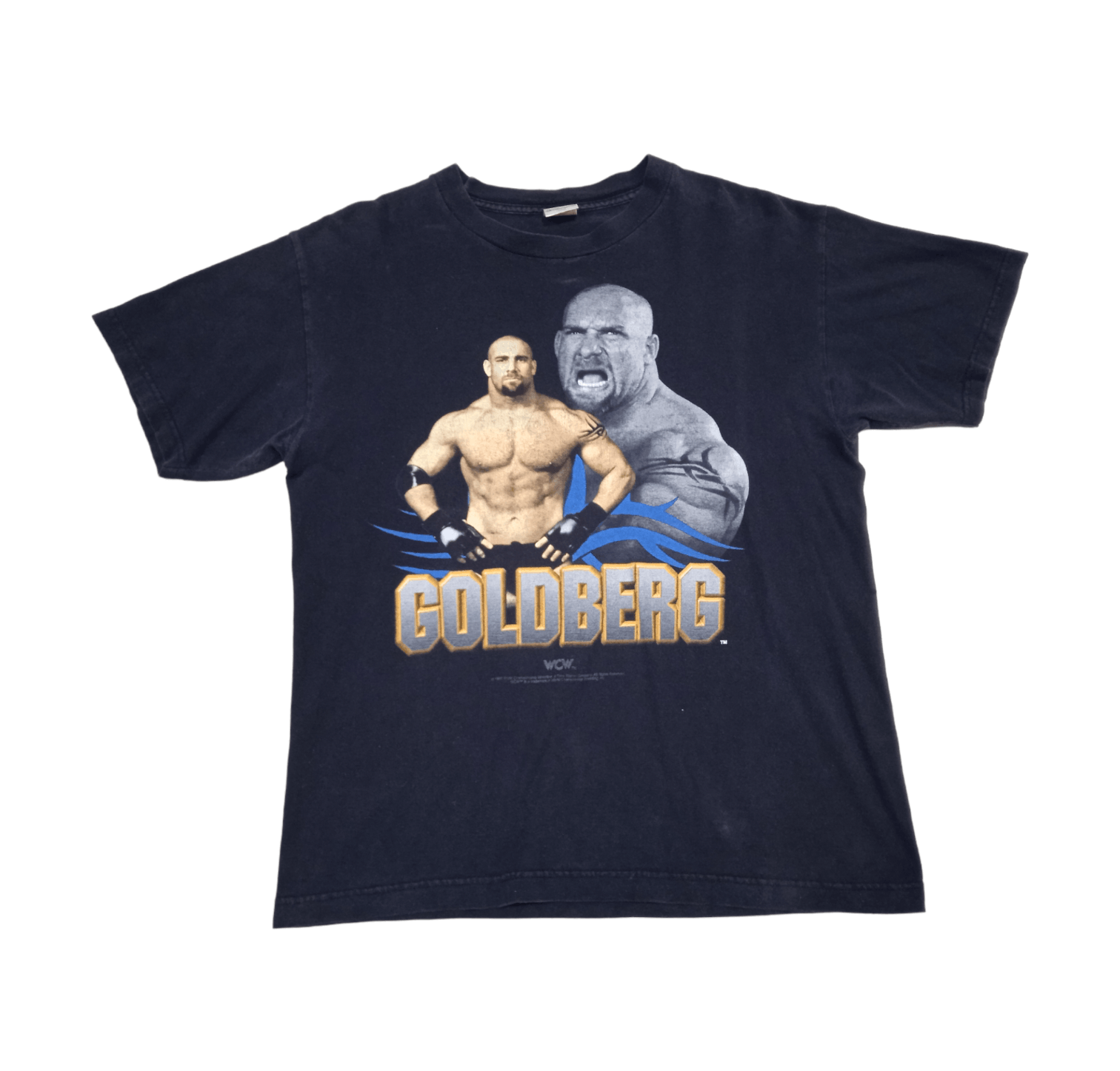 Other Vintage 90s WCW Goldberg T-Shirt Size US L / EU 52-54 / 3 - 1 Thumbnail