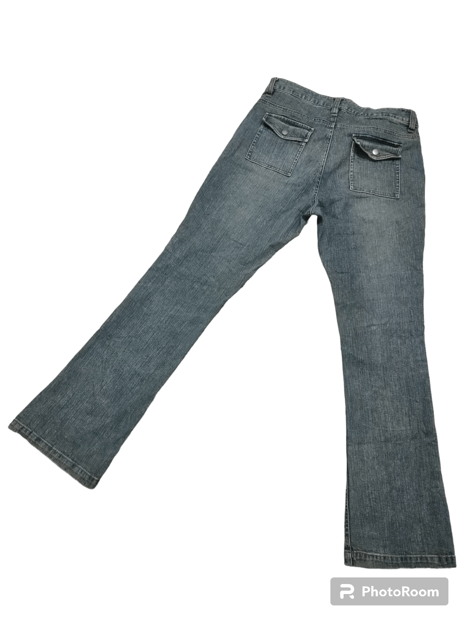 Japanese Brand John Jello Multi Pockets Flare Bush Denim Size 30" / US 8 / IT 44 - 3 Thumbnail