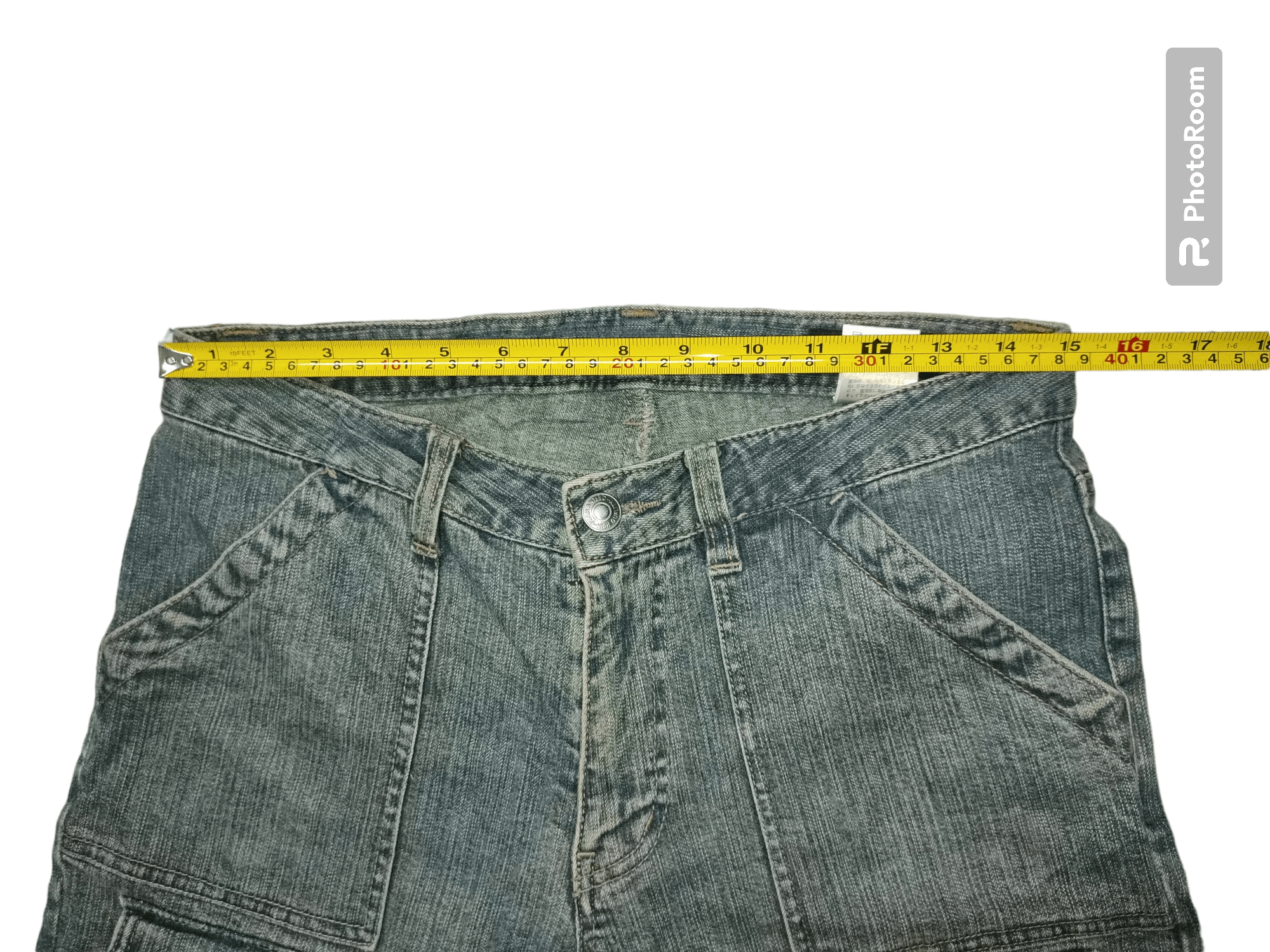 Japanese Brand John Jello Multi Pockets Flare Bush Denim Size 30" / US 8 / IT 44 - 4 Thumbnail