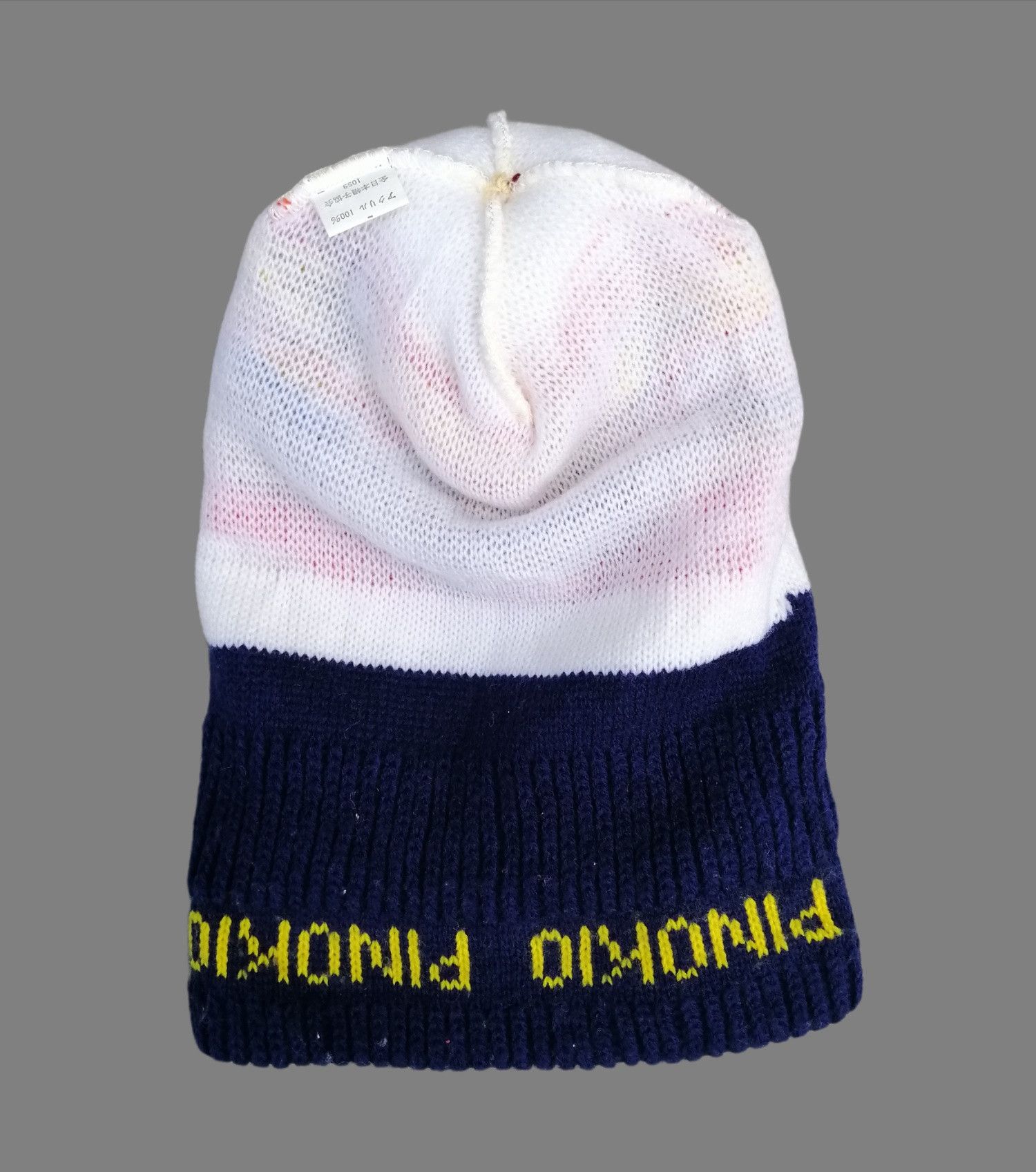 Vintage Vintage Pinokio HandKnit Beanie Hat Size ONE SIZE - 9 Thumbnail