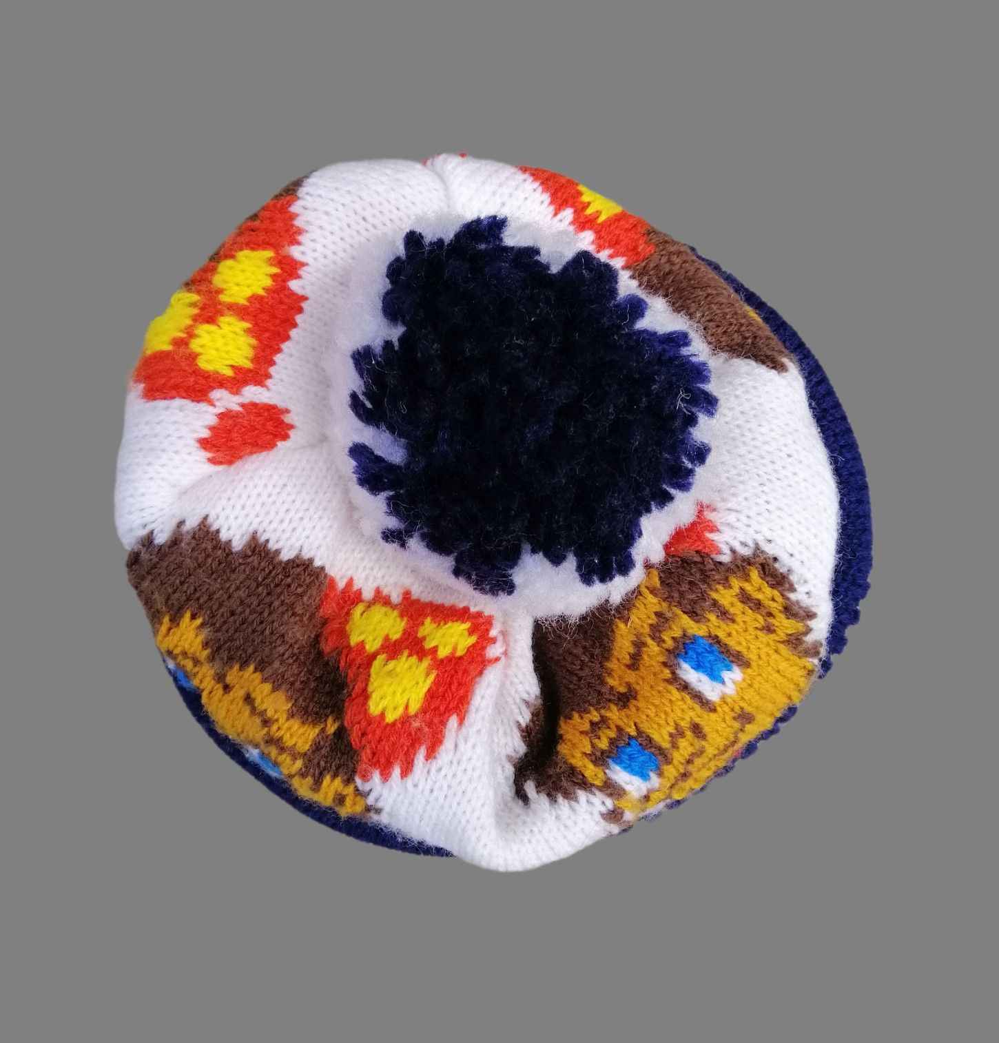Vintage Vintage Pinokio HandKnit Beanie Hat Size ONE SIZE - 6 Thumbnail