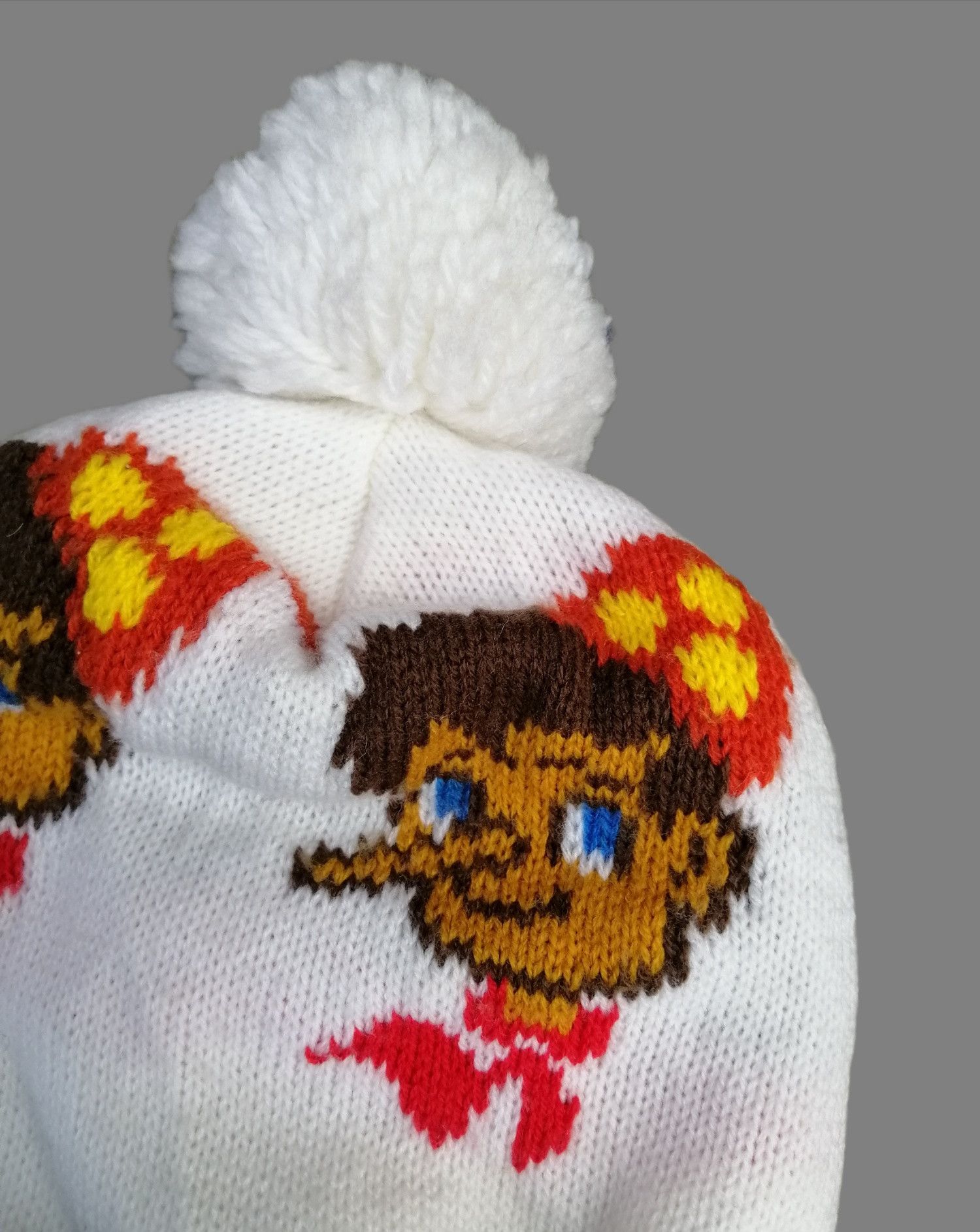 Vintage Vintage Pinokio HandKnit Beanie Hat Size ONE SIZE - 5 Thumbnail