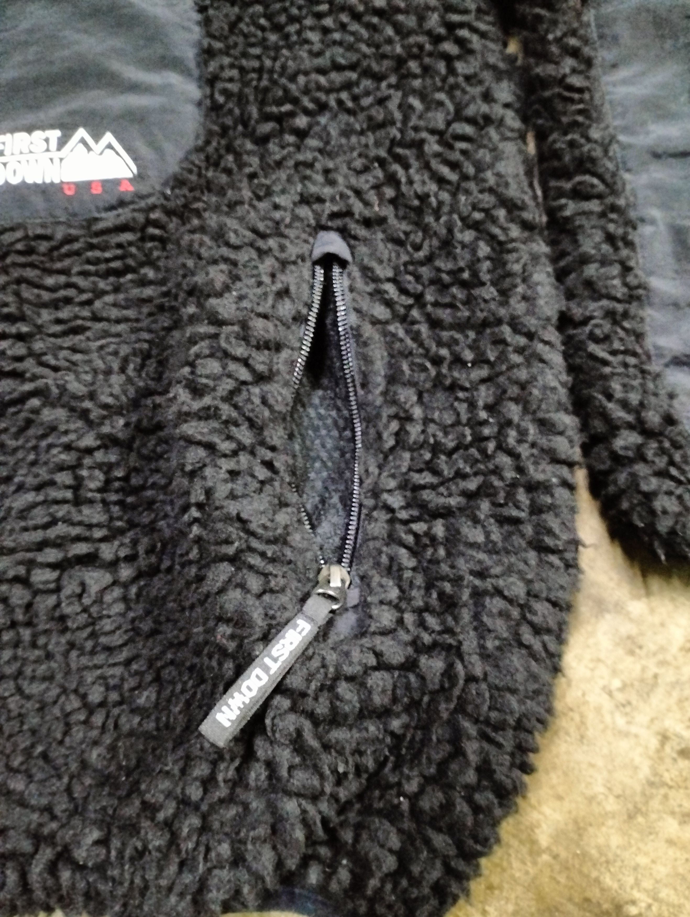Japanese Brand Archive💥 First Down Deep Pile Sherpa Fleece Jacket Size US M / EU 48-50 / 2 - 10 Thumbnail