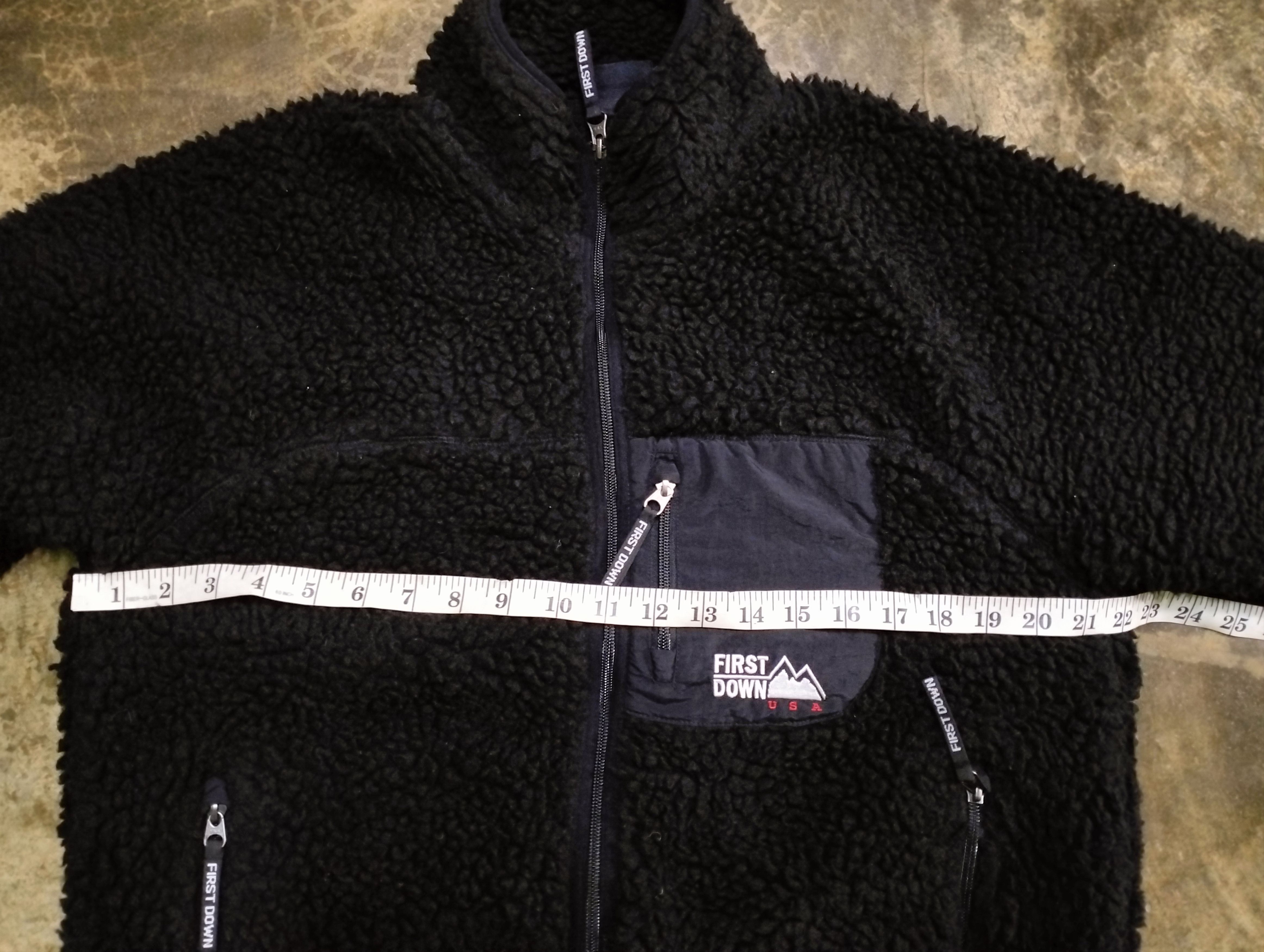 Japanese Brand Archive💥 First Down Deep Pile Sherpa Fleece Jacket Size US M / EU 48-50 / 2 - 15 Thumbnail