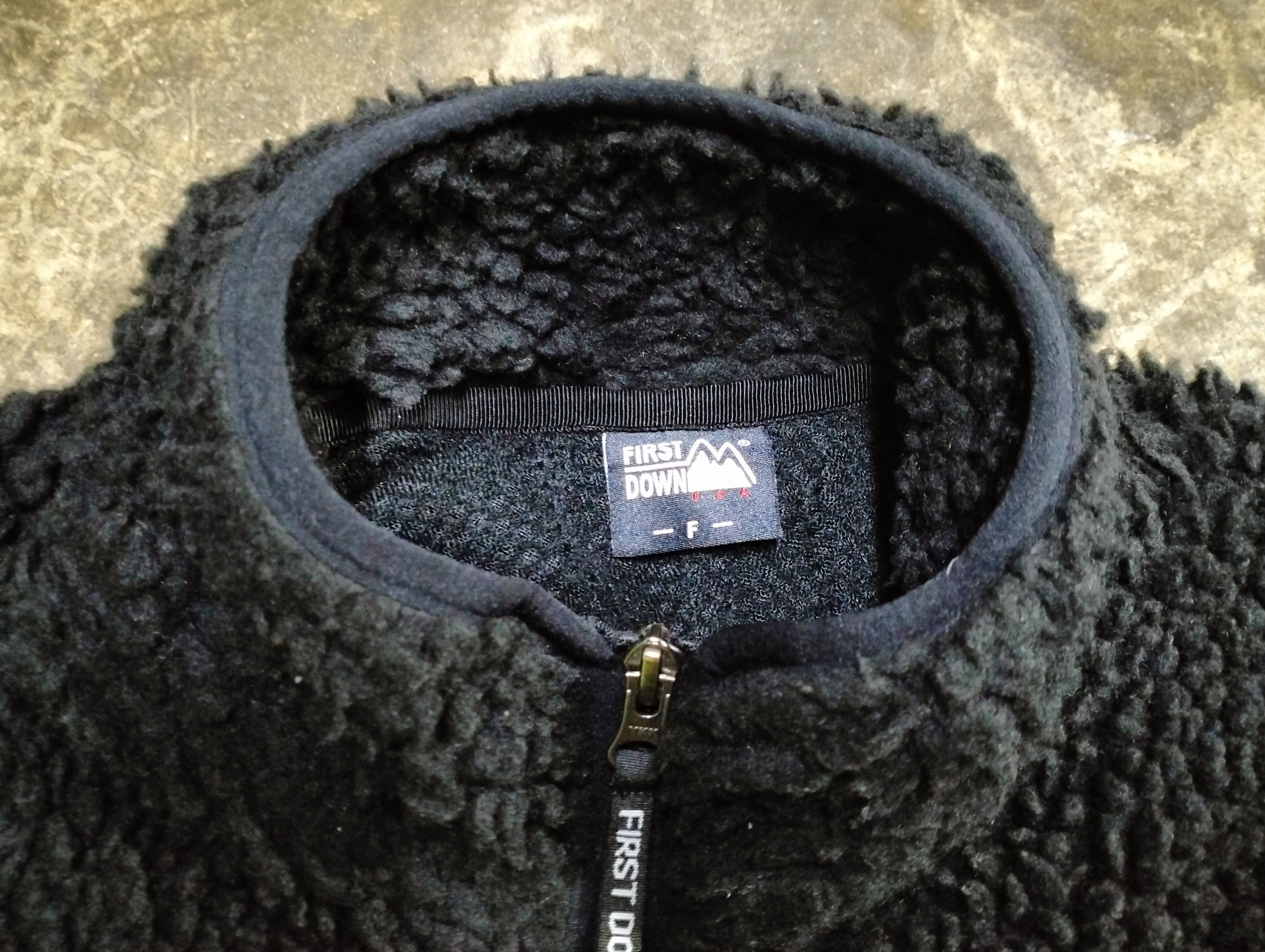 Japanese Brand Archive💥 First Down Deep Pile Sherpa Fleece Jacket Size US M / EU 48-50 / 2 - 11 Thumbnail
