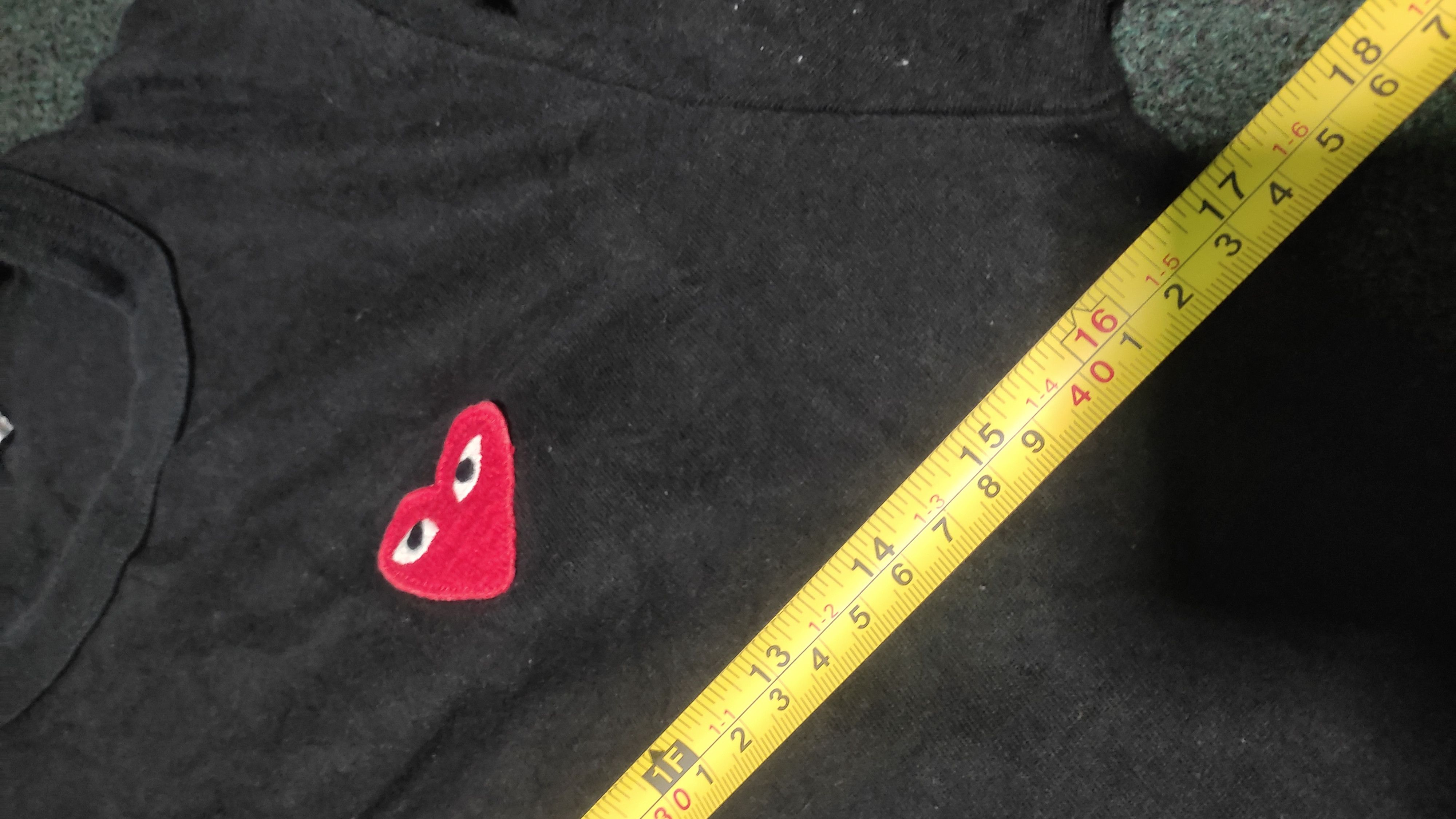 Comme des Garcons × Comme des Garcons PLAY Small logo cdg play Size US S / EU 44-46 / 1 - 2 Thumbnail