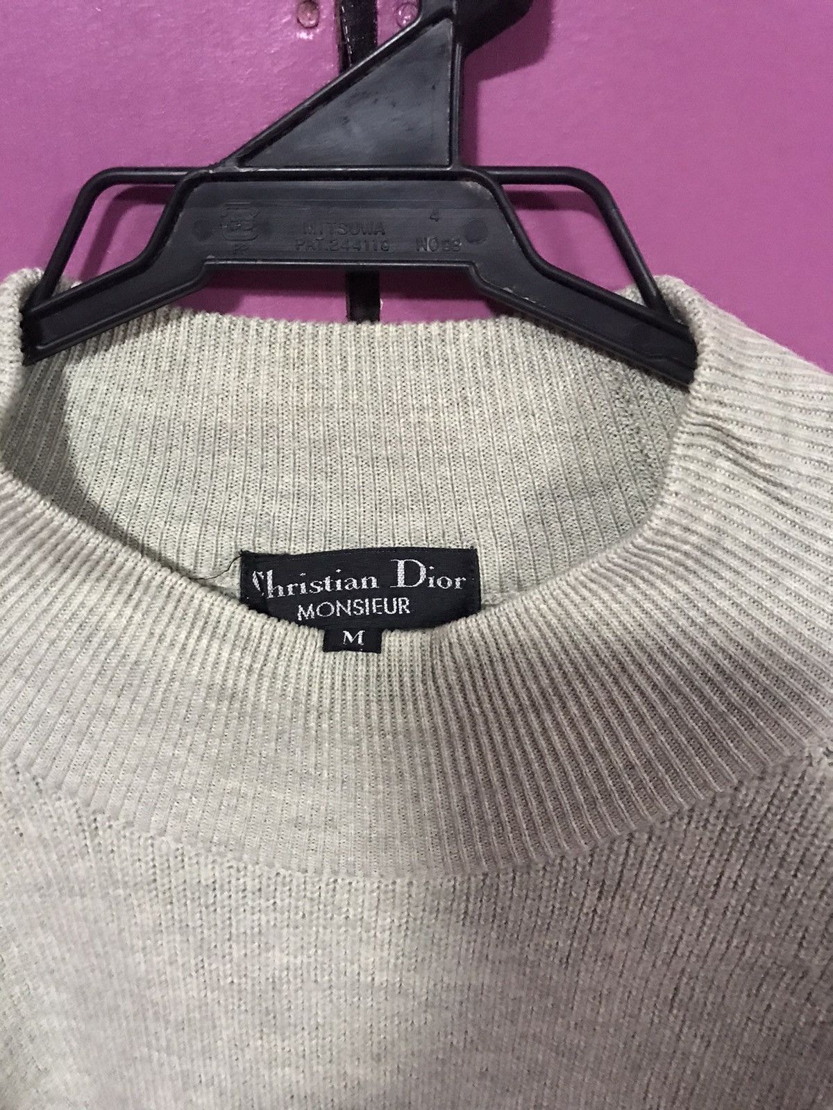 Christian Dior Monsieur CHRISTIAN DIOR MONSIEUR KNIT WEAR BIG LOGO Size US M / EU 48-50 / 2 - 2 Thumbnail