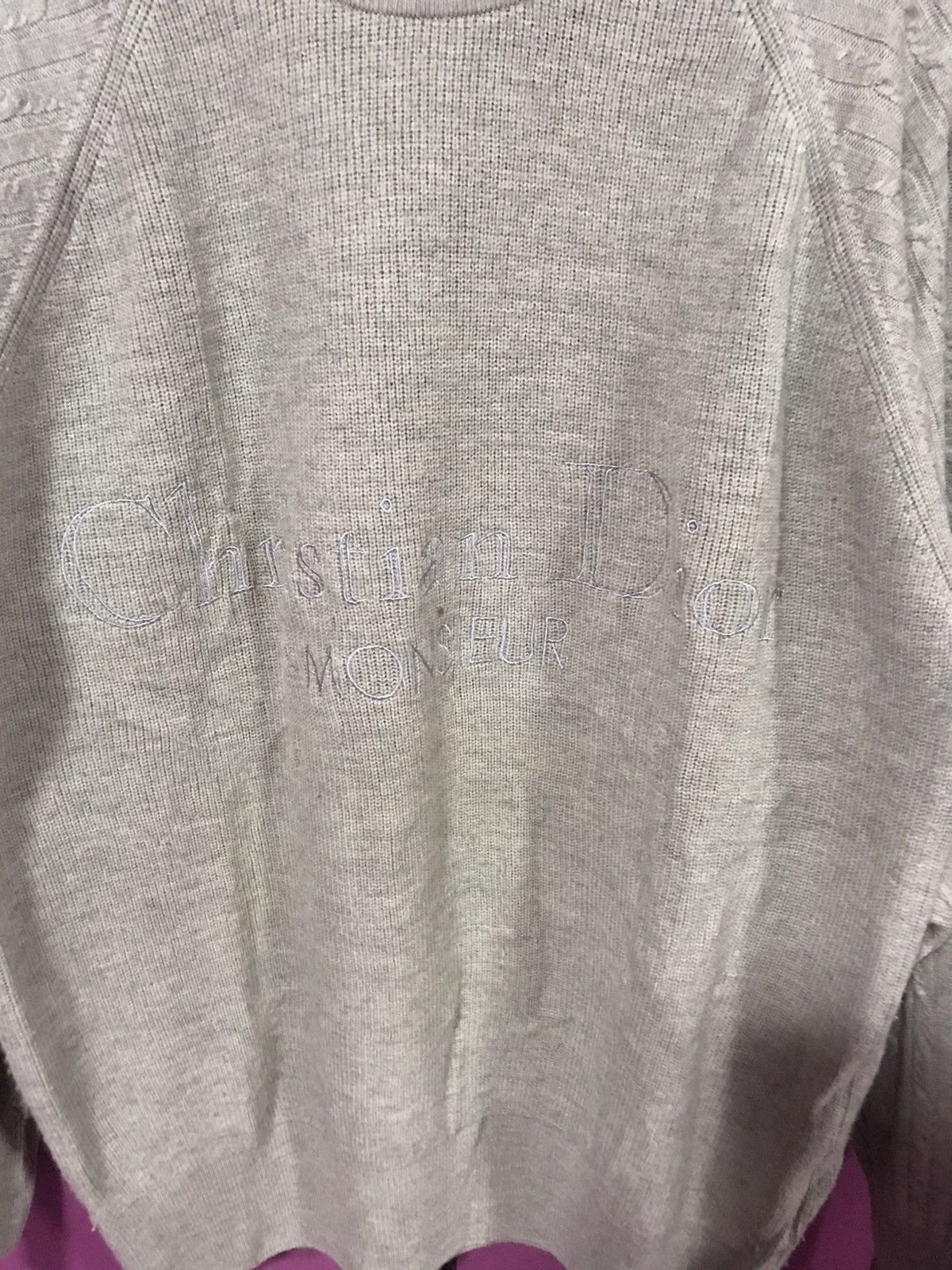 Christian Dior Monsieur CHRISTIAN DIOR MONSIEUR KNIT WEAR BIG LOGO Size US M / EU 48-50 / 2 - 9 Thumbnail
