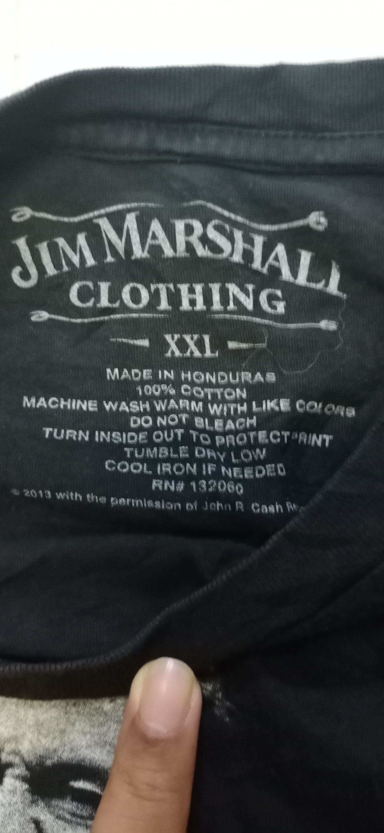 Band Tees × Seditionaries ©2012 Johnny Cash x Jim Marshall Clothing Size US XXL / EU 58 / 5 - 6 Thumbnail