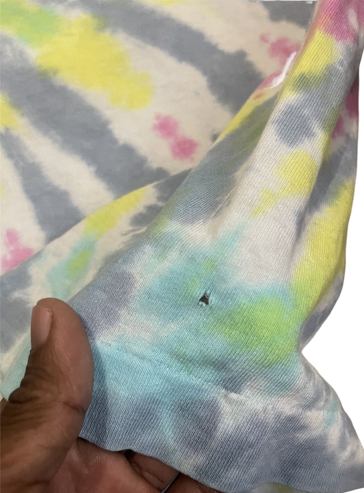Vintage VINTAGE SKULL TIE DYE 90s TEE SHIRT USA Size US XL / EU 56 / 4 - 6 Thumbnail