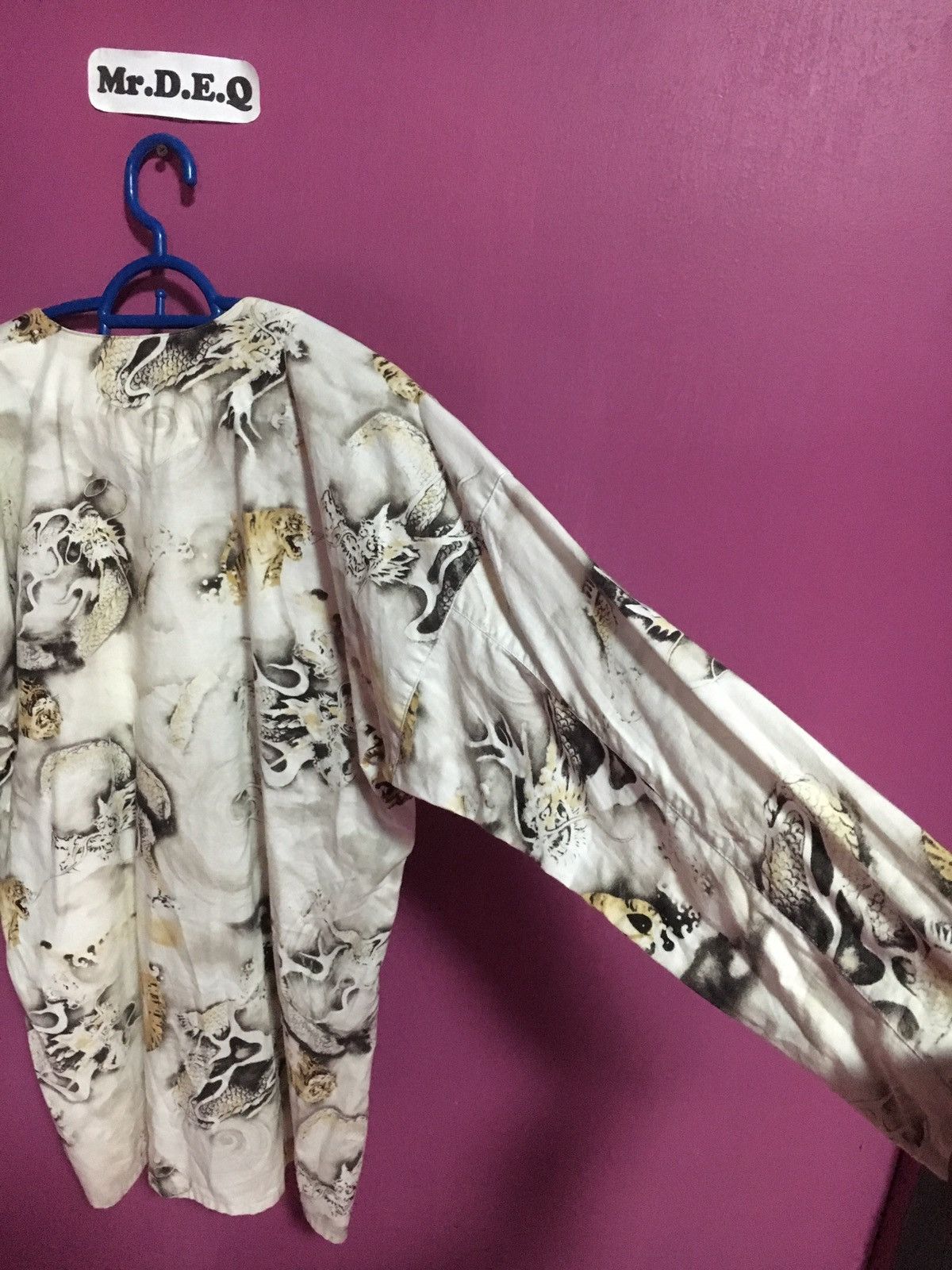 Japanese Brand 🔥RARE🔥SUKAJAN WHITE FULL PRINT SIZE M SHIRT BUTTON UP Size US M / EU 48-50 / 2 - 6 Thumbnail