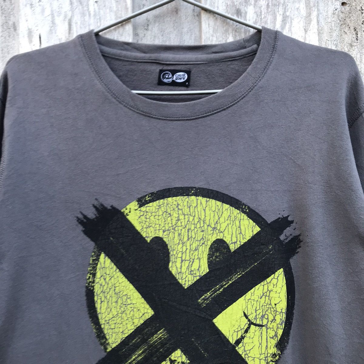 Cheap Monday × Vintage Vintage Cheap Monday Never Mind Spell Out Graphic Sweatshirt Size US M / EU 48-50 / 2 - 2 Thumbnail