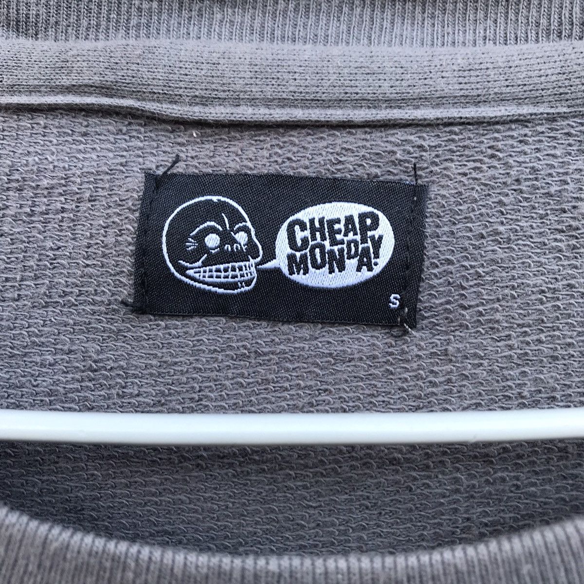 Cheap Monday × Vintage Vintage Cheap Monday Never Mind Spell Out Graphic Sweatshirt Size US M / EU 48-50 / 2 - 5 Thumbnail