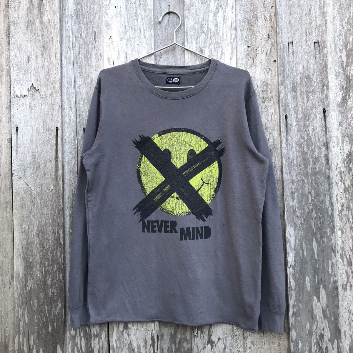 Cheap Monday × Vintage Vintage Cheap Monday Never Mind Spell Out Graphic Sweatshirt Size US M / EU 48-50 / 2 - 1 Thumbnail