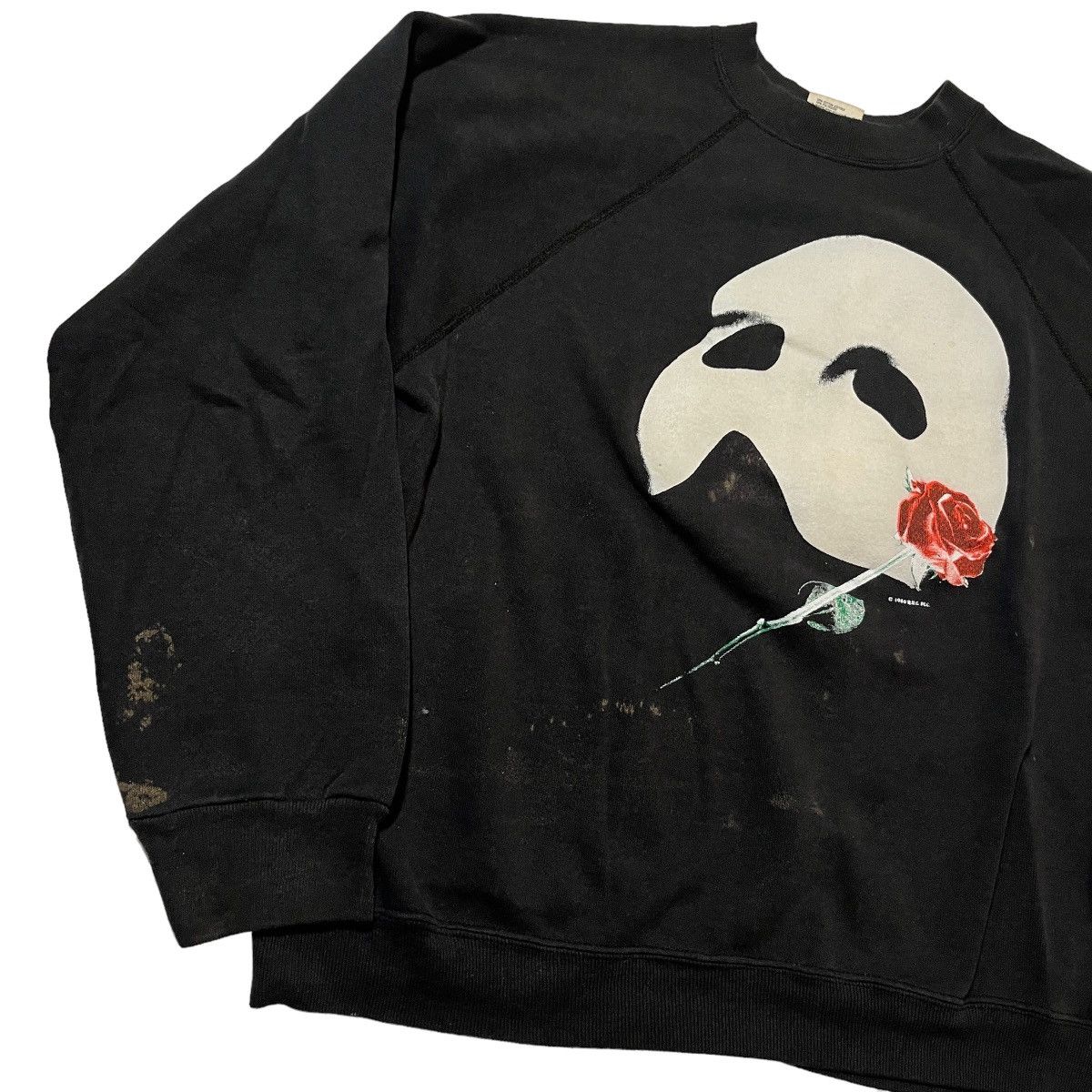 Vintage 90s Phantom Of The Opera Sweatshirt Size US M / EU 48-50 / 2 - 2 Thumbnail