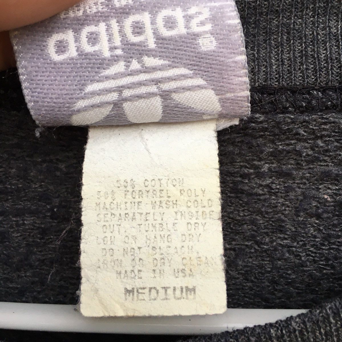 Adidas × Vintage Vintage Adidas Crewneck Sweatshirt Big Logo Size US M / EU 48-50 / 2 - 6 Thumbnail