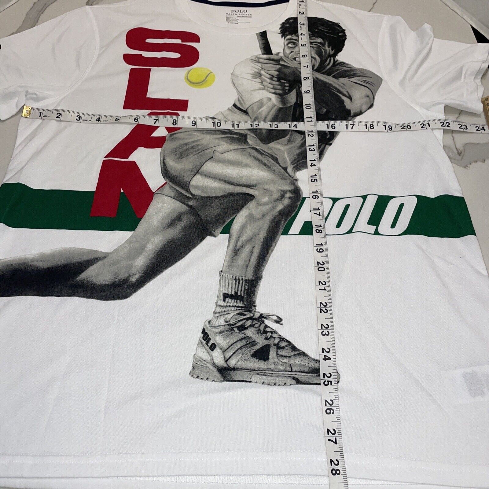 Polo Ralph Lauren Polo Ralph Lauren Slam Performance T-Shirt Large Size US L / EU 52-54 / 3 - 3 Thumbnail