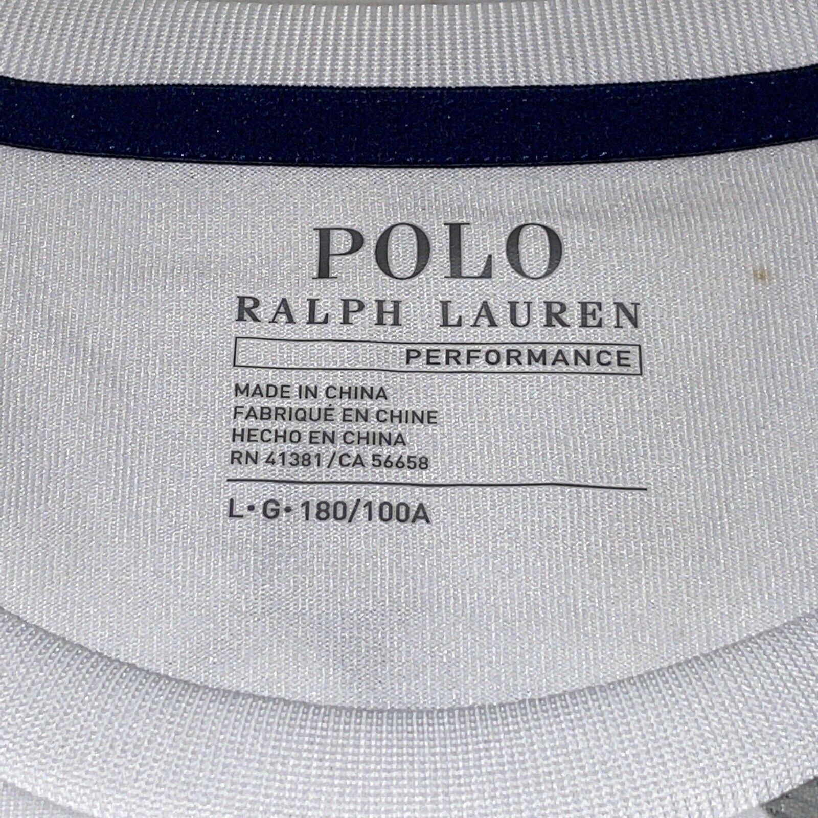 Polo Ralph Lauren Polo Ralph Lauren Slam Performance T-Shirt Large Size US L / EU 52-54 / 3 - 8 Thumbnail
