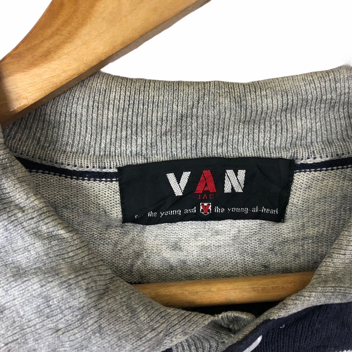 VINTAGE VAN JAC SWEATSHIRT CASUAL JUMPER PULLOVER