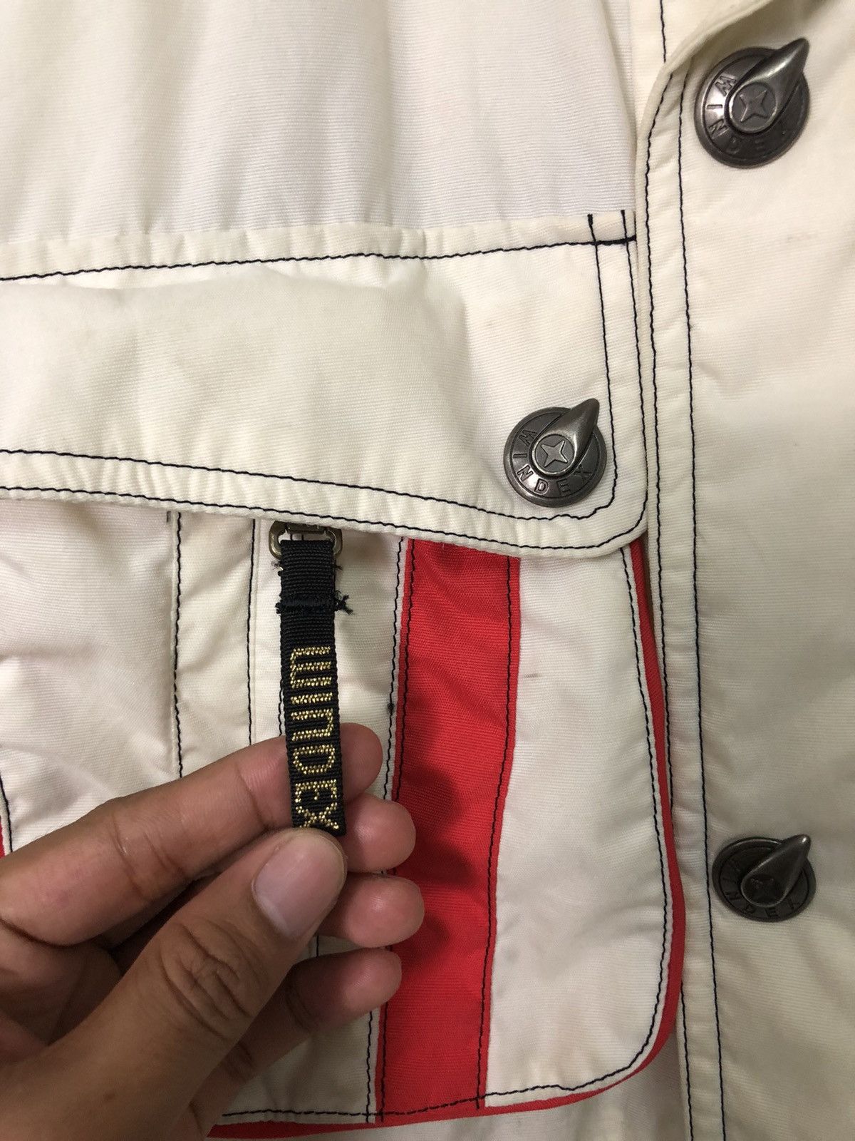 Japanese Brand Vintage Windex Zipper Ups Spell Out Big Logo Jacket Size US XL / EU 56 / 4 - 7 Thumbnail