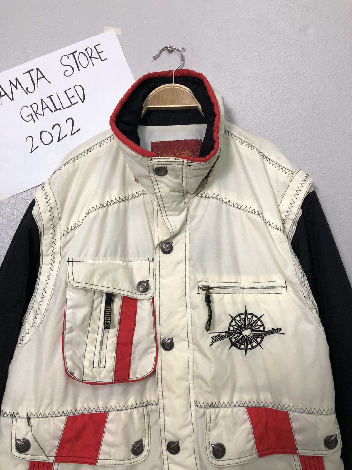 Japanese Brand Vintage Windex Zipper Ups Spell Out Big Logo Jacket Size US XL / EU 56 / 4 - 5 Thumbnail
