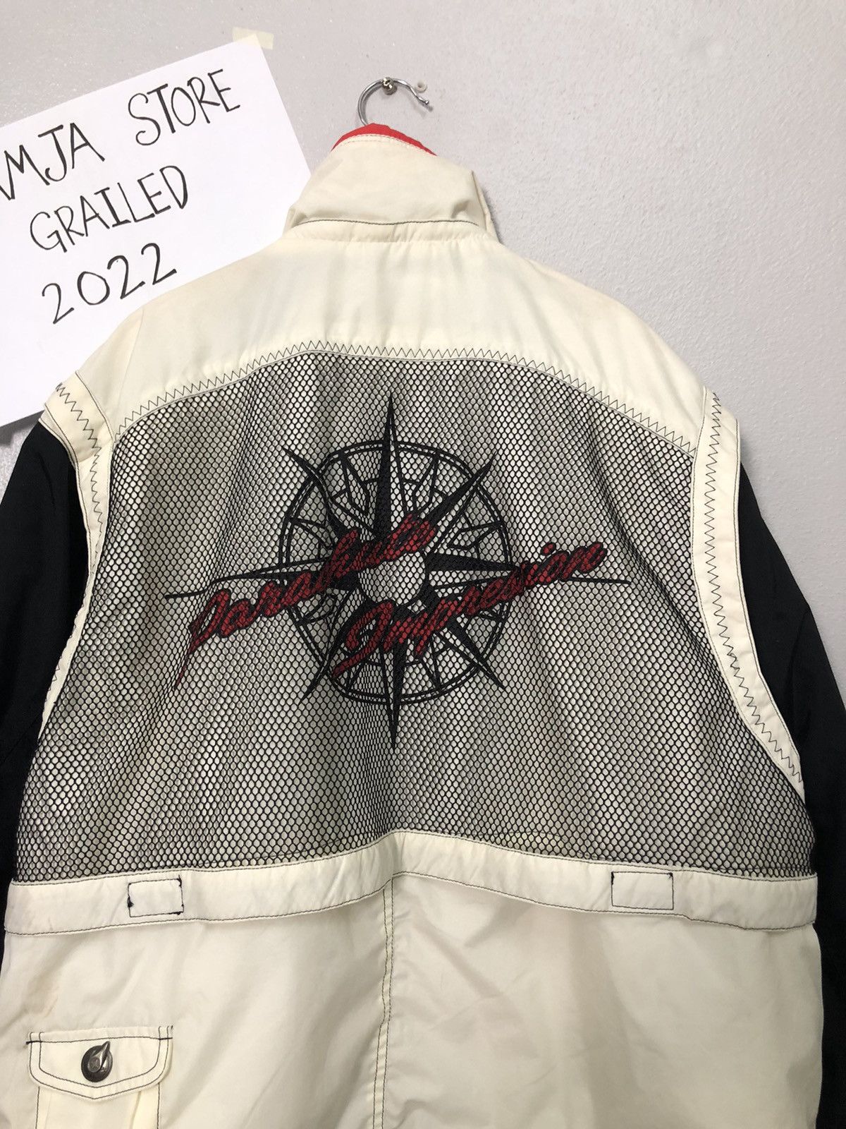 Japanese Brand Vintage Windex Zipper Ups Spell Out Big Logo Jacket Size US XL / EU 56 / 4 - 11 Thumbnail