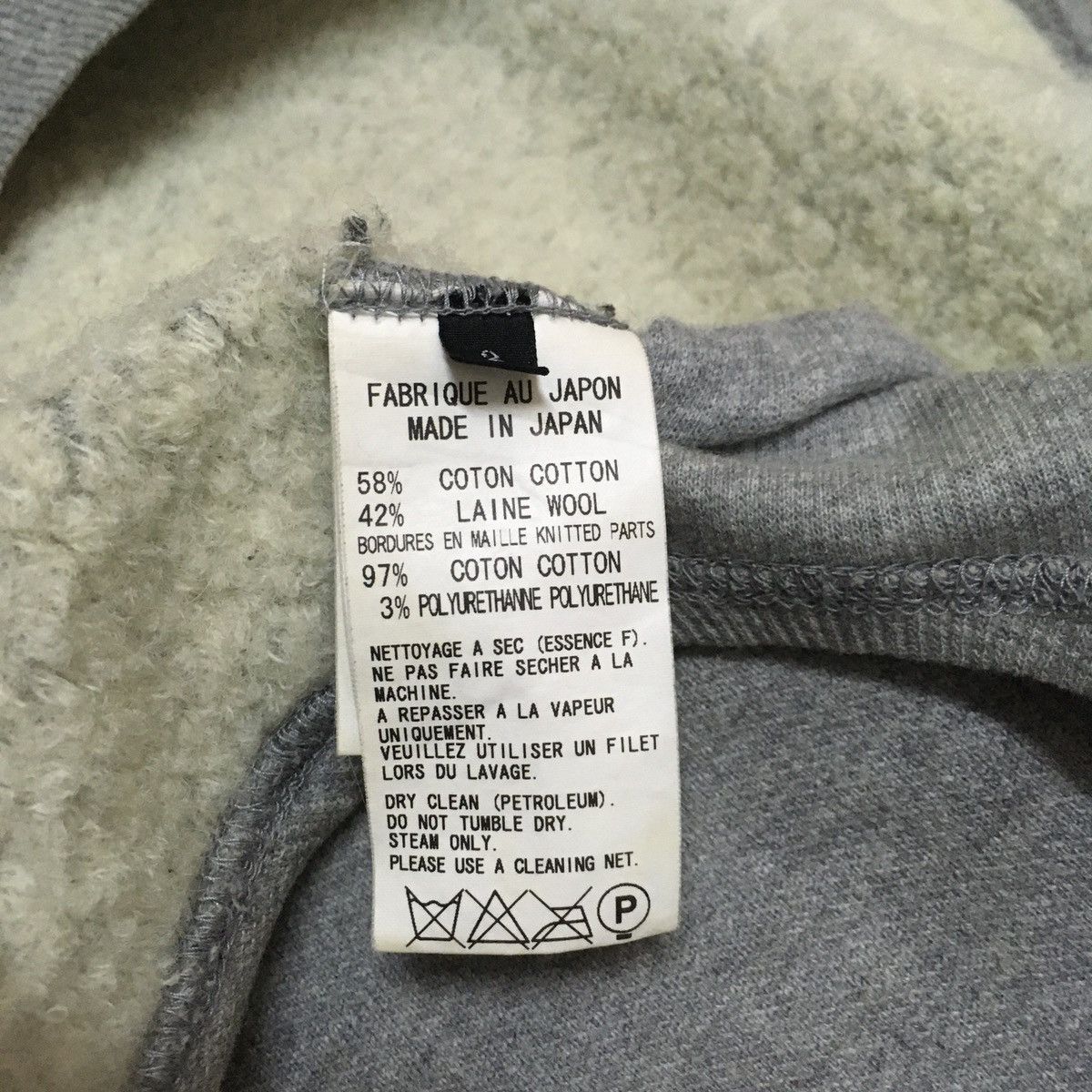 Yohji Yamamoto Rare Vintage Japanese Brand Yohji Yamamoto Sweatshirt 1990s Size US M / EU 48-50 / 2 - 6 Thumbnail