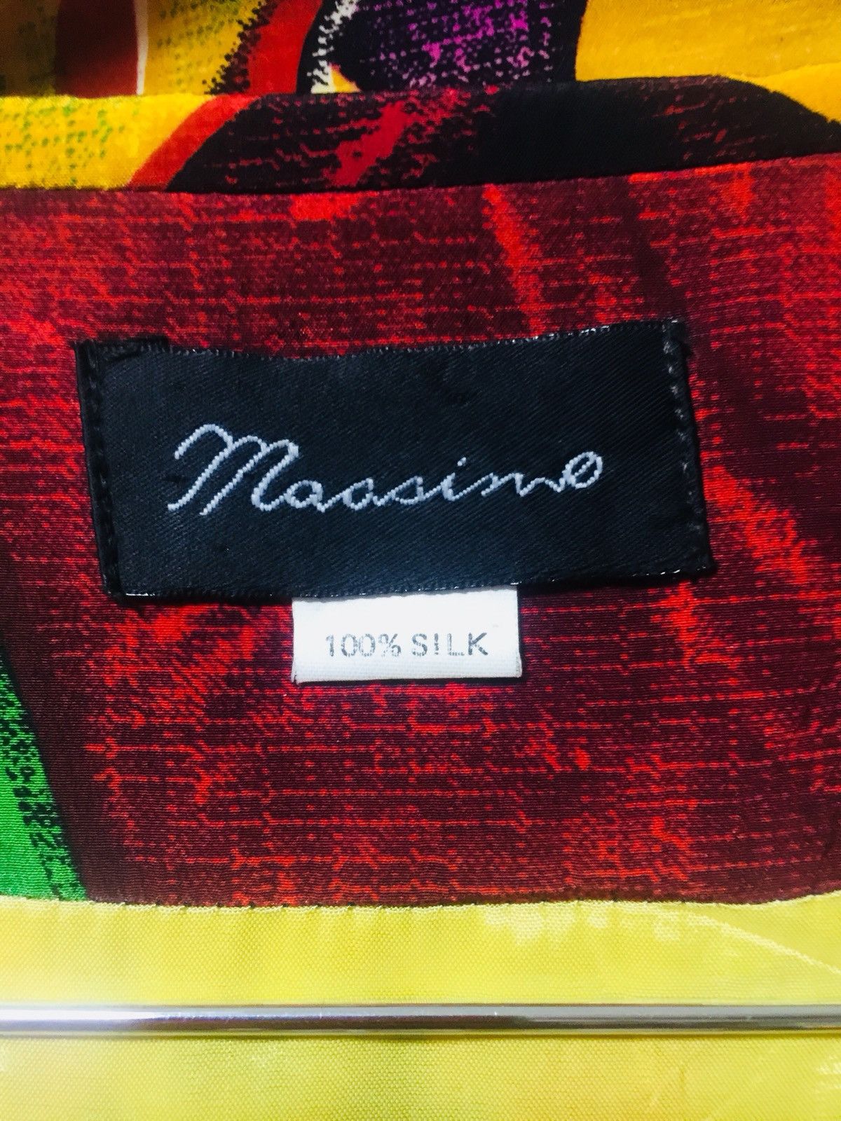 Designer × Mossimo 100% silk full colour over print blazer by Mossimo Size US M / EU 48-50 / 2 - 12 Thumbnail