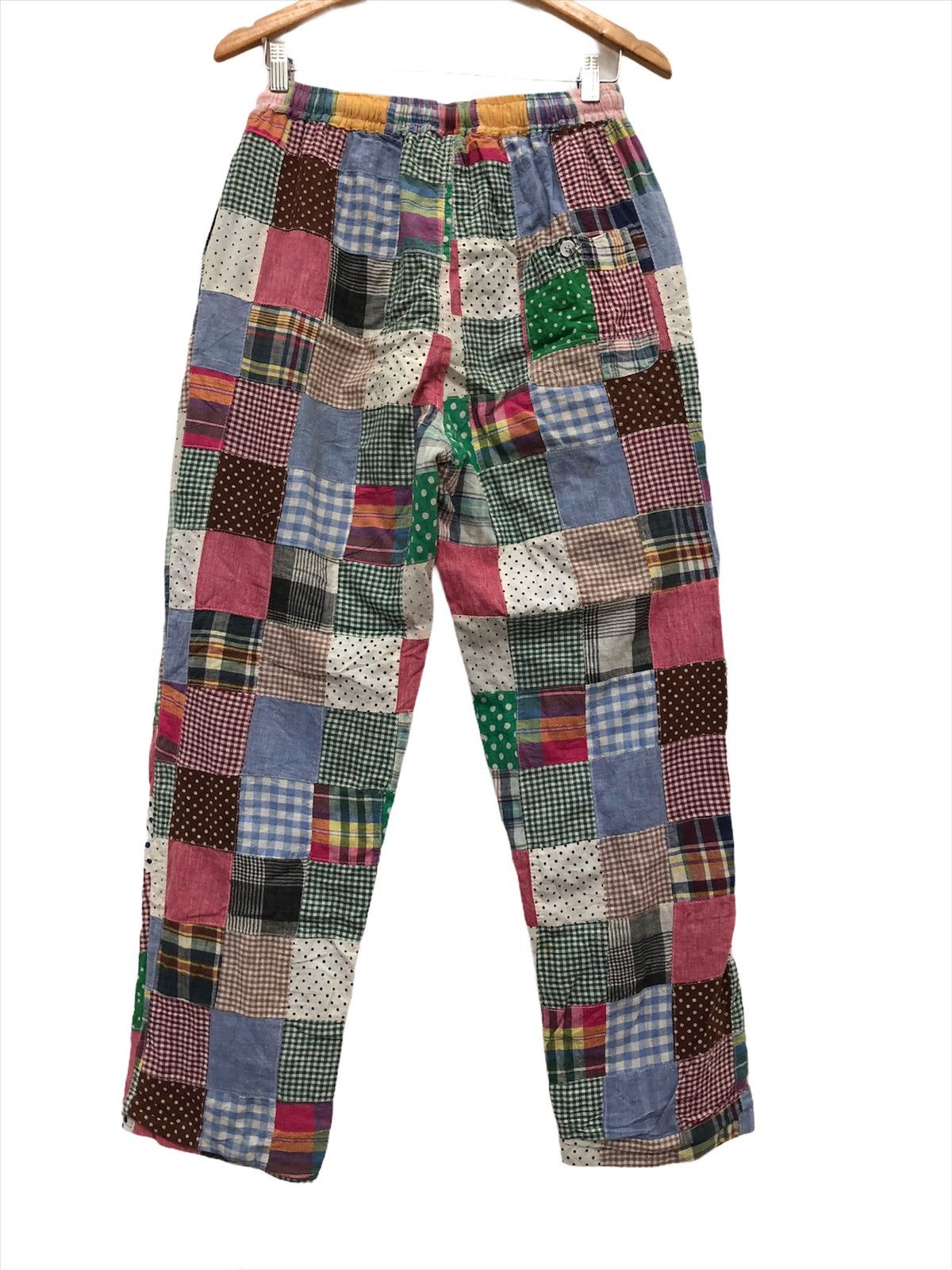 Japanese Brand × Vintage Vellution pachwork Pants design Kapital nice designer Size US 33 - 2 Thumbnail