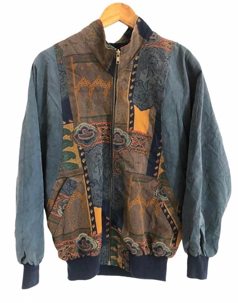 Japanese Brand × Vintage Vintage Jacket SBS zipper patchwork design Kapital Size US M / EU 48-50 / 2 - 1 Thumbnail