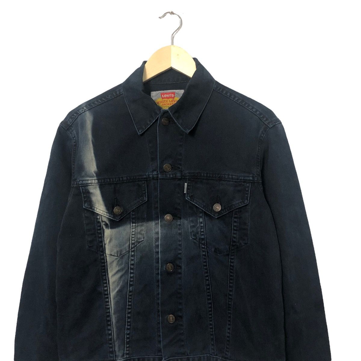 Levi's Vintage Levis White Faded Button Ups Jacket Size US M / EU 48-50 / 2 - 4 Thumbnail
