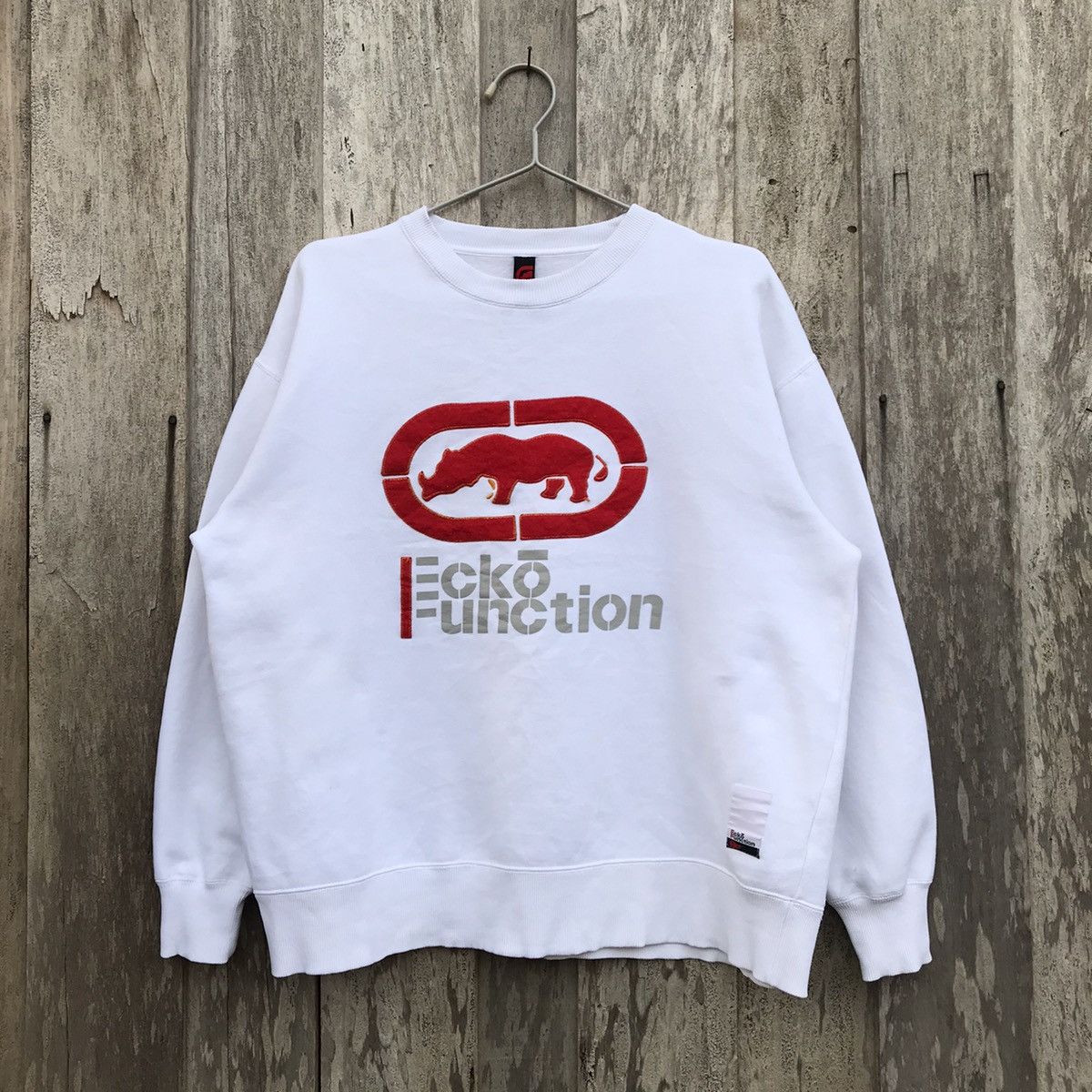 Ecko Unltd. × Vintage Vintage Ecko Function Sweatshirt Big Logo Size US L / EU 52-54 / 3 - 1 Thumbnail