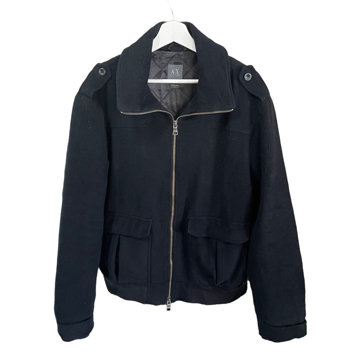 Armani × Armani Exchange 💥 ARMANI EXCHANGE ZIPPER JACKET Size US M / EU 48-50 / 2 - 2 Thumbnail