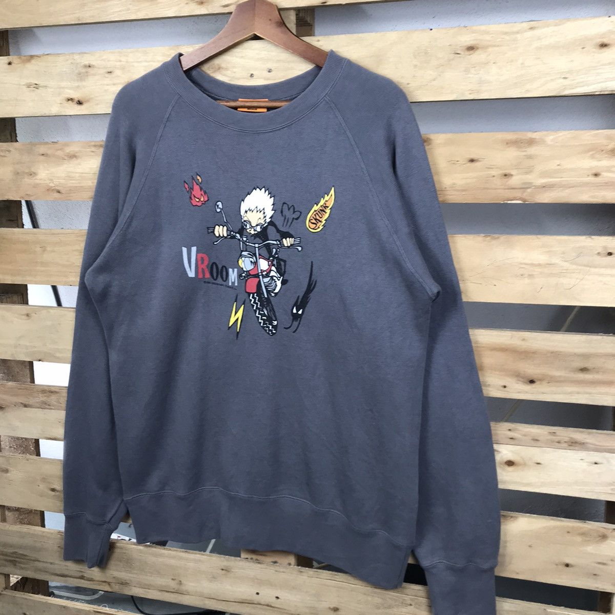 Cartoon Network × Japanese Brand × Seditionaries Vintage Mischievous Skunk Crewneck Sweatshirt Big Logo Size US M / EU 48-50 / 2 - 3 Thumbnail