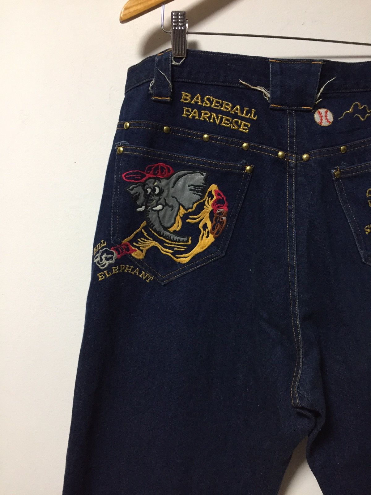 Hysteric Glamour × Japanese Brand × Tornado Mart 💥best offer💥Farnese denim Jeans saiz 35 Size US 35 - 6 Thumbnail