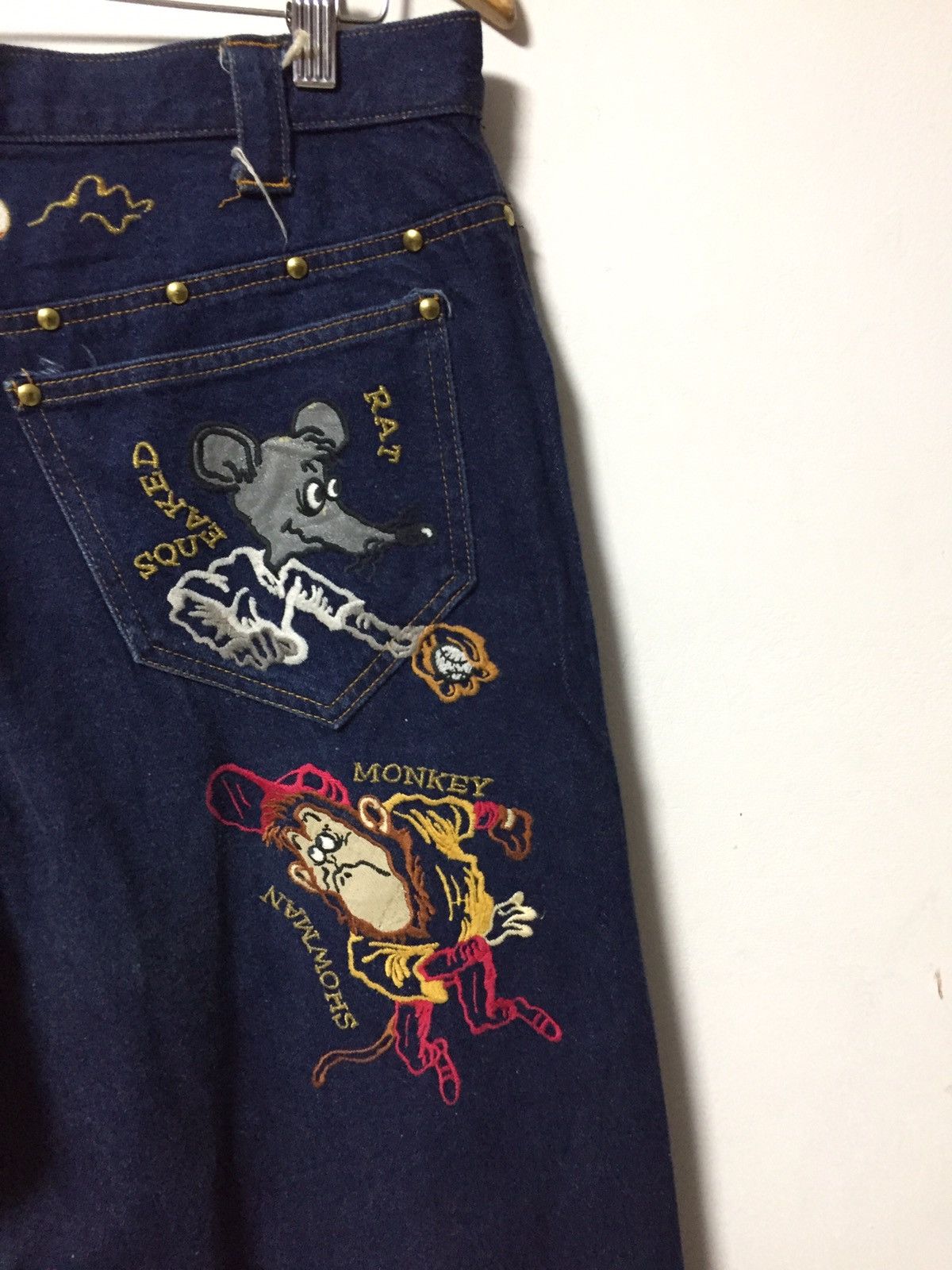 Hysteric Glamour × Japanese Brand × Tornado Mart 💥best offer💥Farnese denim Jeans saiz 35 Size US 35 - 4 Thumbnail