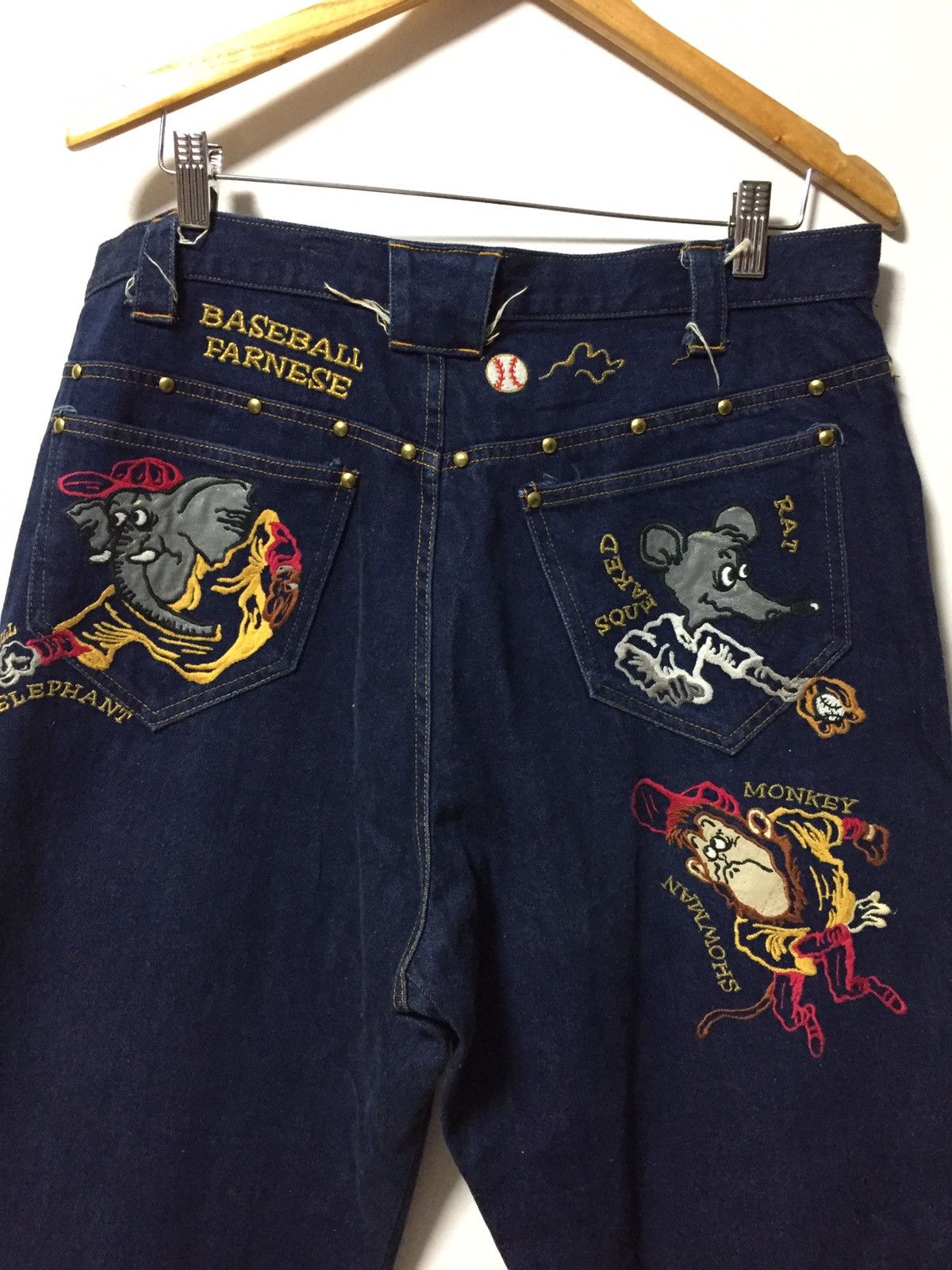 Hysteric Glamour × Japanese Brand × Tornado Mart 💥best offer💥Farnese denim Jeans saiz 35 Size US 35 - 5 Thumbnail