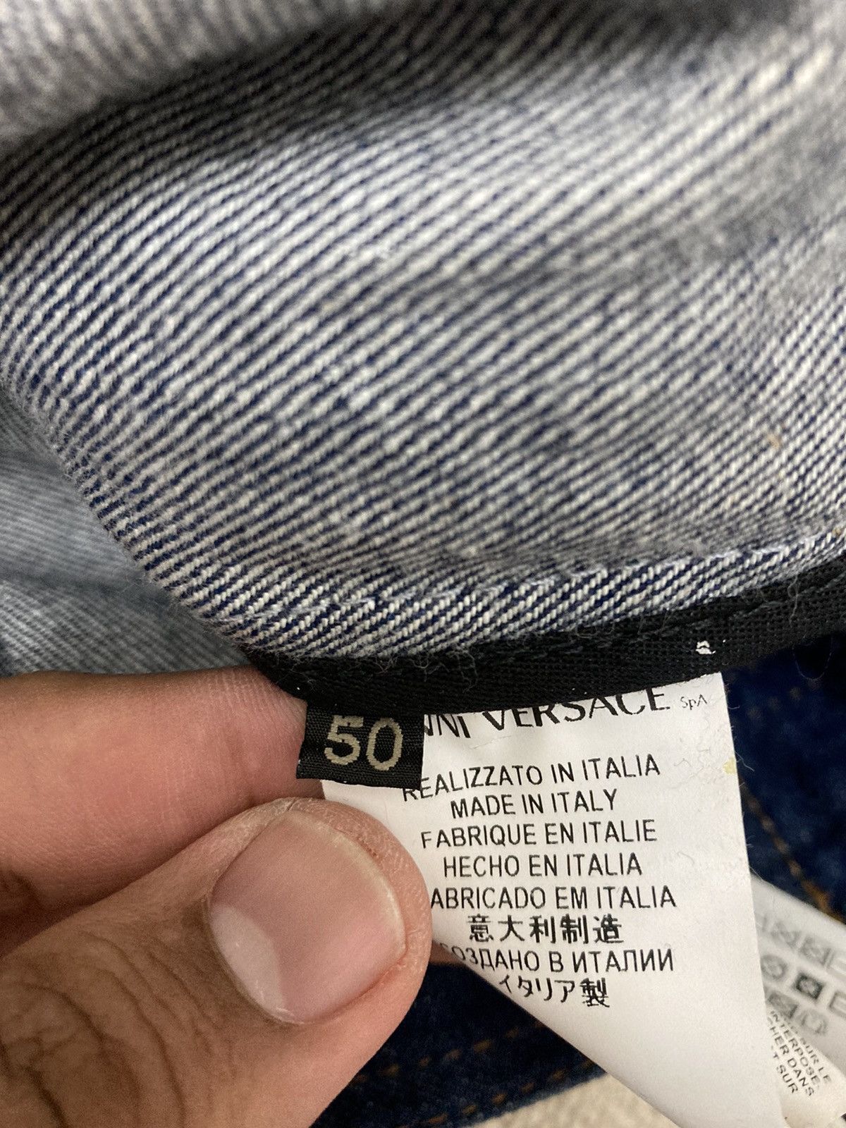 Versace VERSACE MAINLINE RARE HAND PAINTED JACKET Size US M / EU 48-50 / 2 - 22 Thumbnail