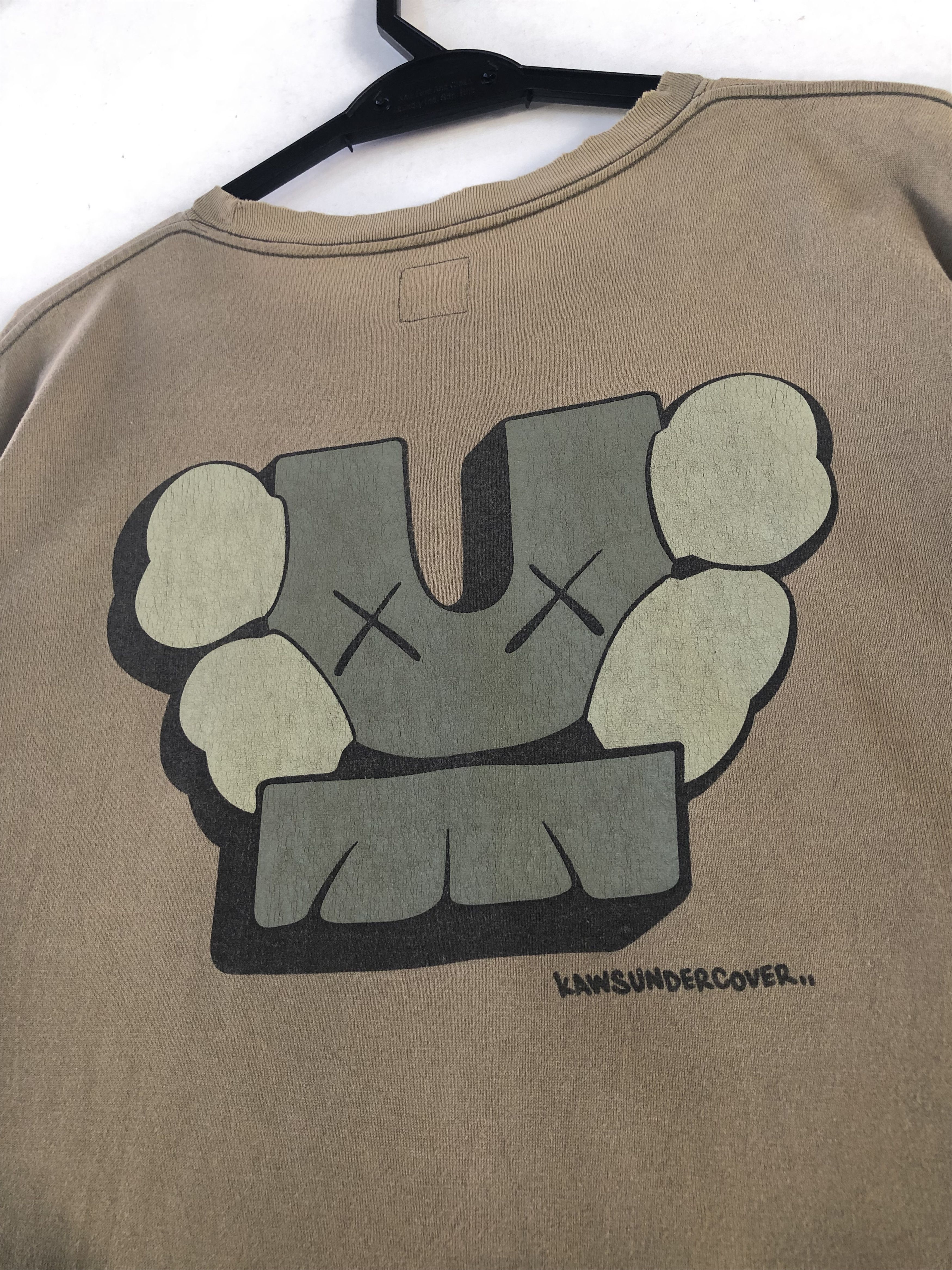 Kaws × Undercover RARE🔥DISTRESSED SS01 KAWS UNDERCOVER O.F 3/4 SLEEVES SHIRT Size US L / EU 52-54 / 3 - 15 Thumbnail