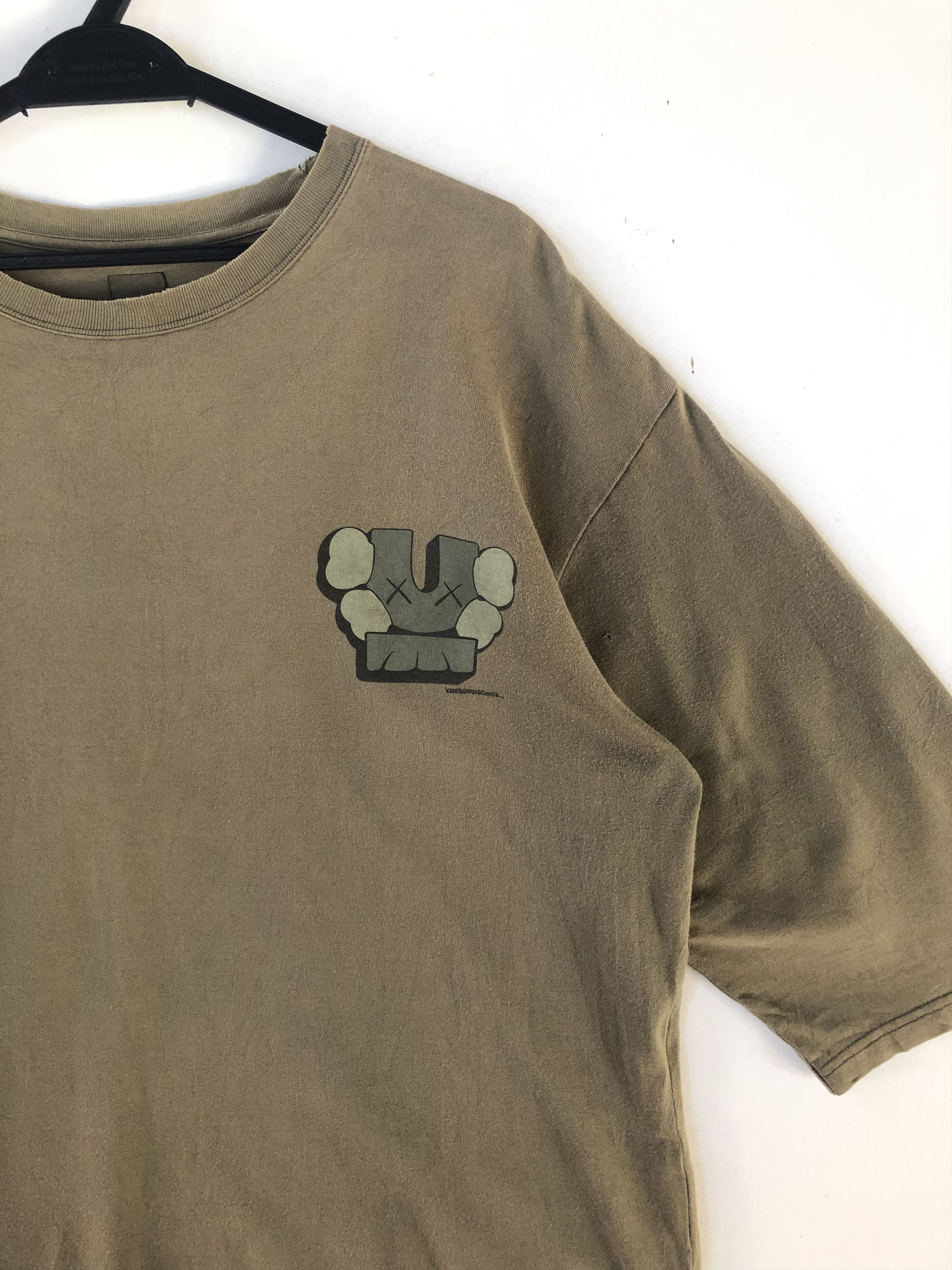 Kaws × Undercover RARE🔥DISTRESSED SS01 KAWS UNDERCOVER O.F 3/4 SLEEVES SHIRT Size US L / EU 52-54 / 3 - 4 Thumbnail