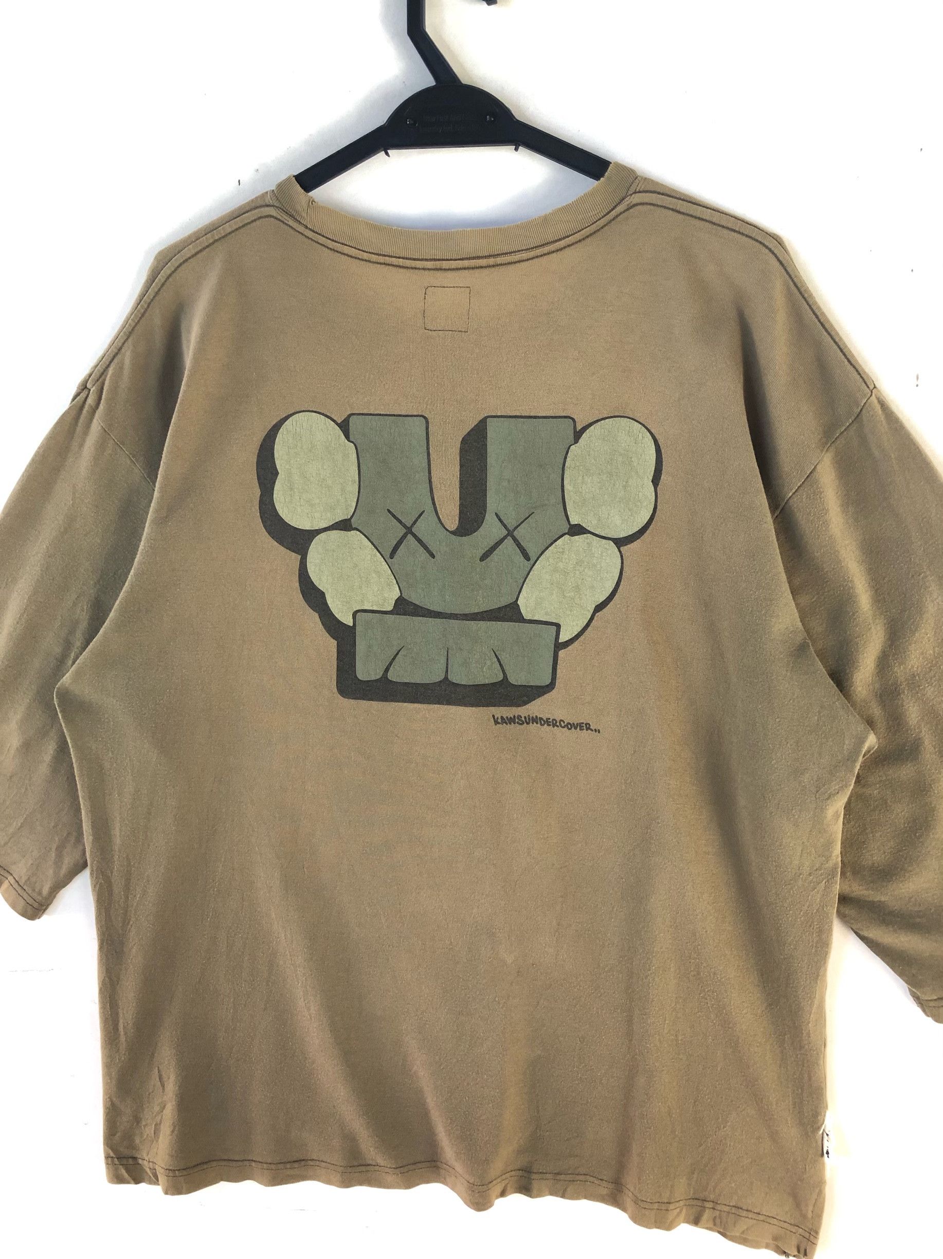 Kaws × Undercover RARE🔥DISTRESSED SS01 KAWS UNDERCOVER O.F 3/4 SLEEVES SHIRT Size US L / EU 52-54 / 3 - 8 Thumbnail