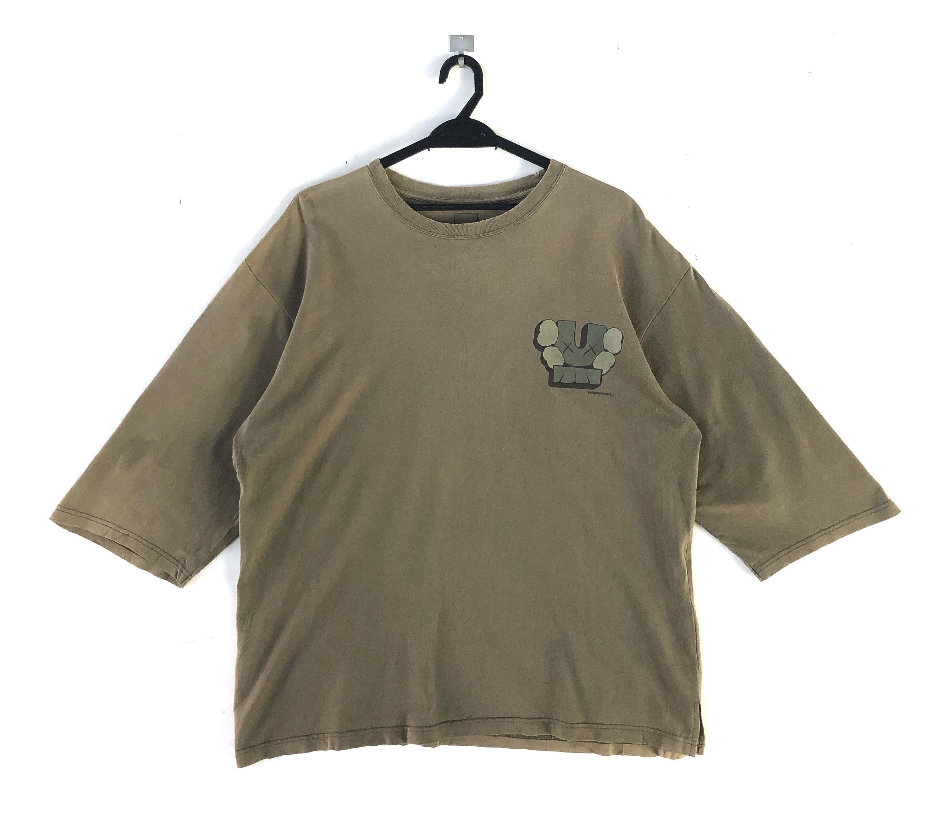Kaws × Undercover RARE🔥DISTRESSED SS01 KAWS UNDERCOVER O.F 3/4 SLEEVES SHIRT Size US L / EU 52-54 / 3 - 2 Thumbnail