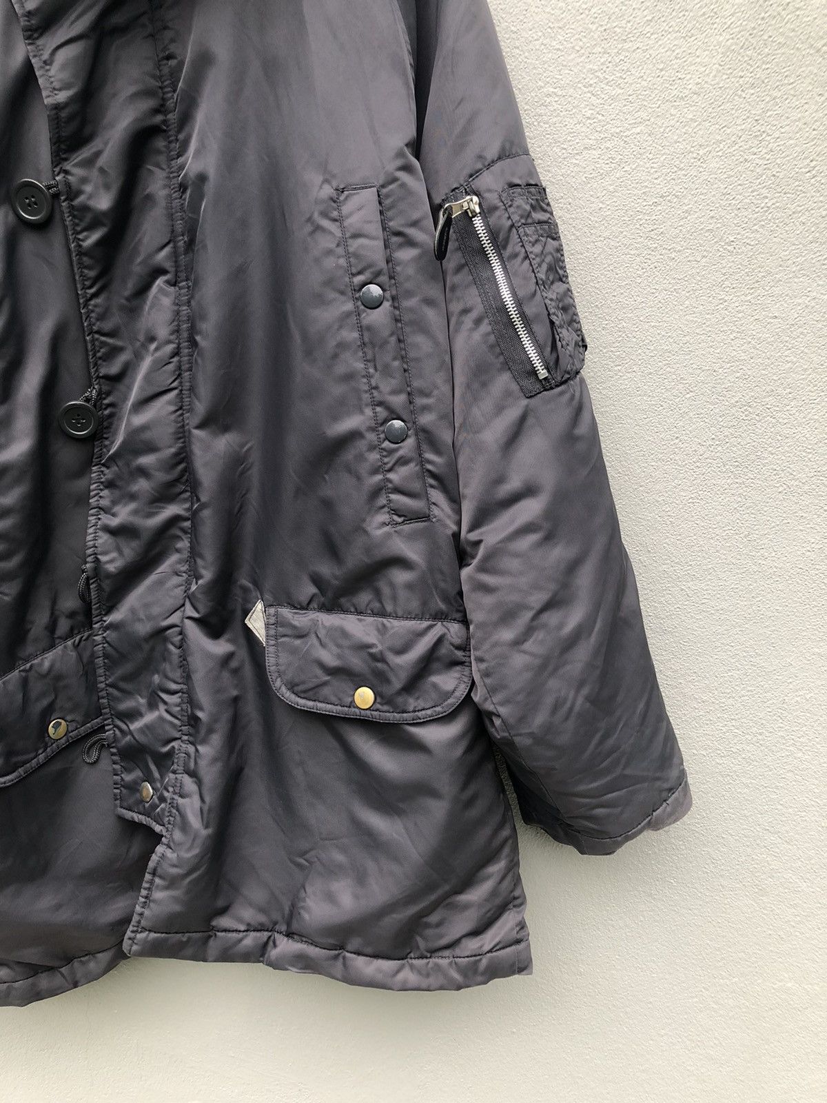 Japanese Brand Vintage Virgin Voyage Zipper Ups Hoodie Jacket Size US XXL / EU 58 / 5 - 2 Thumbnail