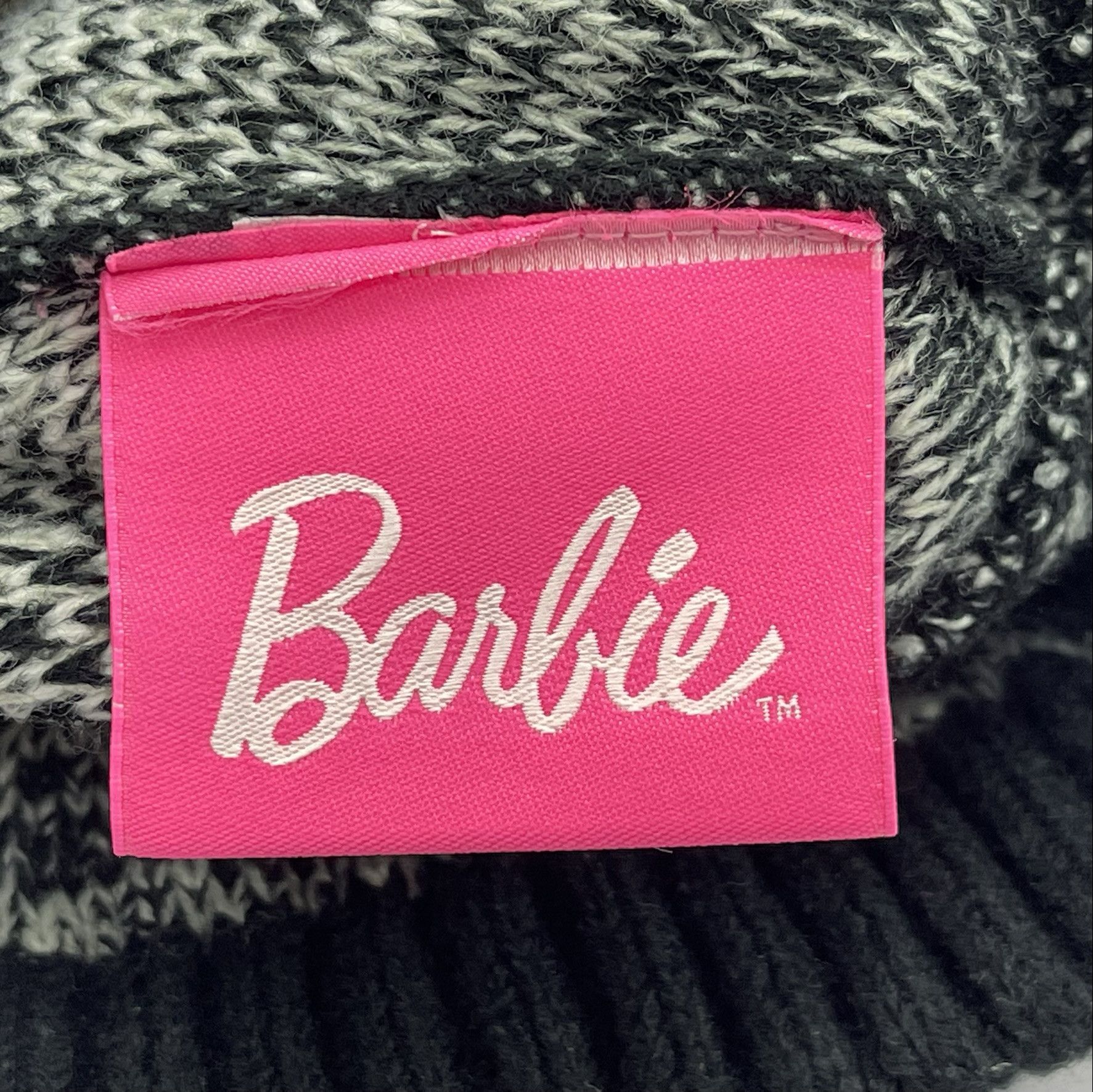 Vintage Barbie Spell Out Beanie Hats-BH3341 Size ONE SIZE - 5 Thumbnail