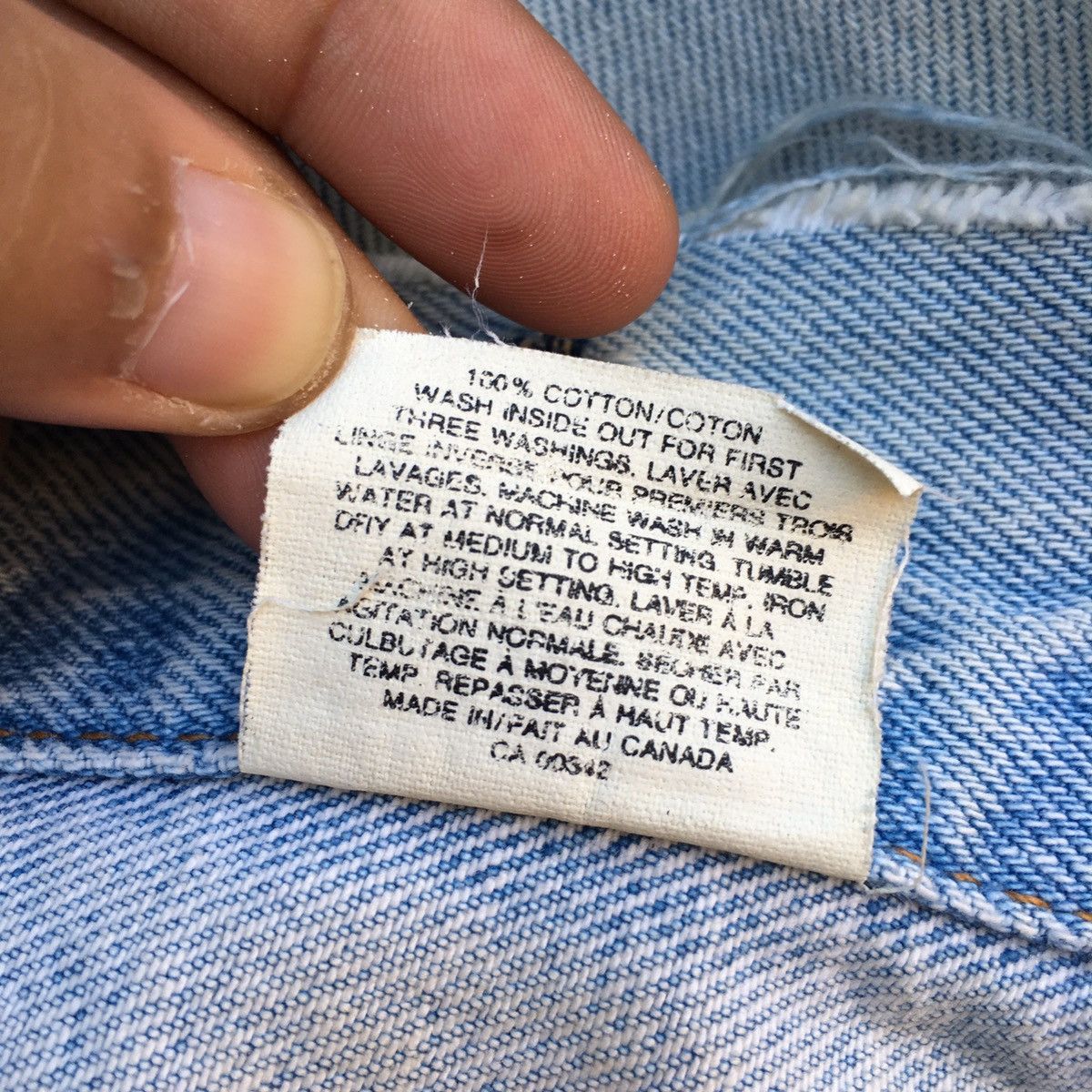 Levi's × Levi's Vintage Clothing × Vintage Vintage Levi’s 70s Denim Jacket Size US M / EU 48-50 / 2 - 11 Thumbnail